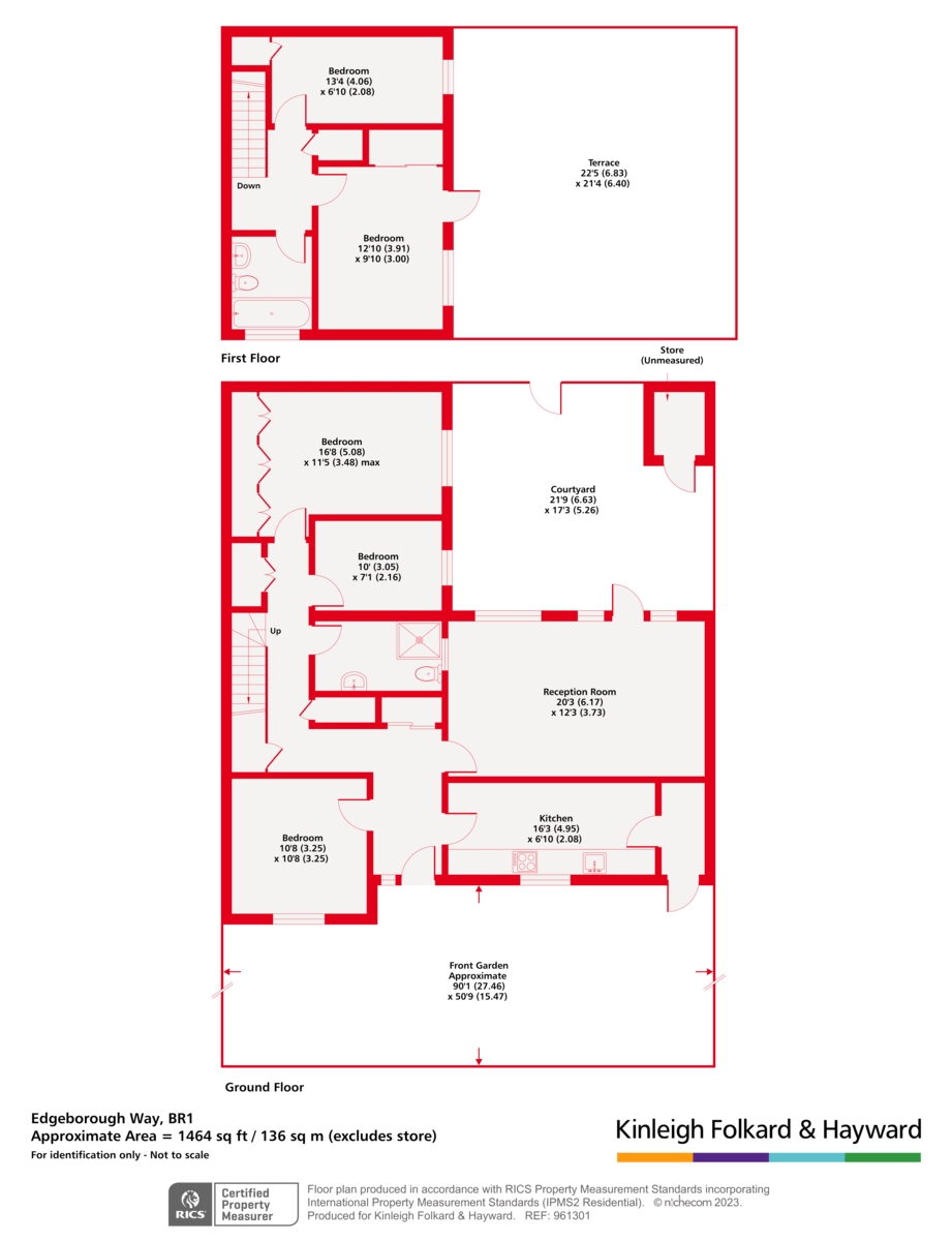 24, Edgeborough Way, Bromley floorplan