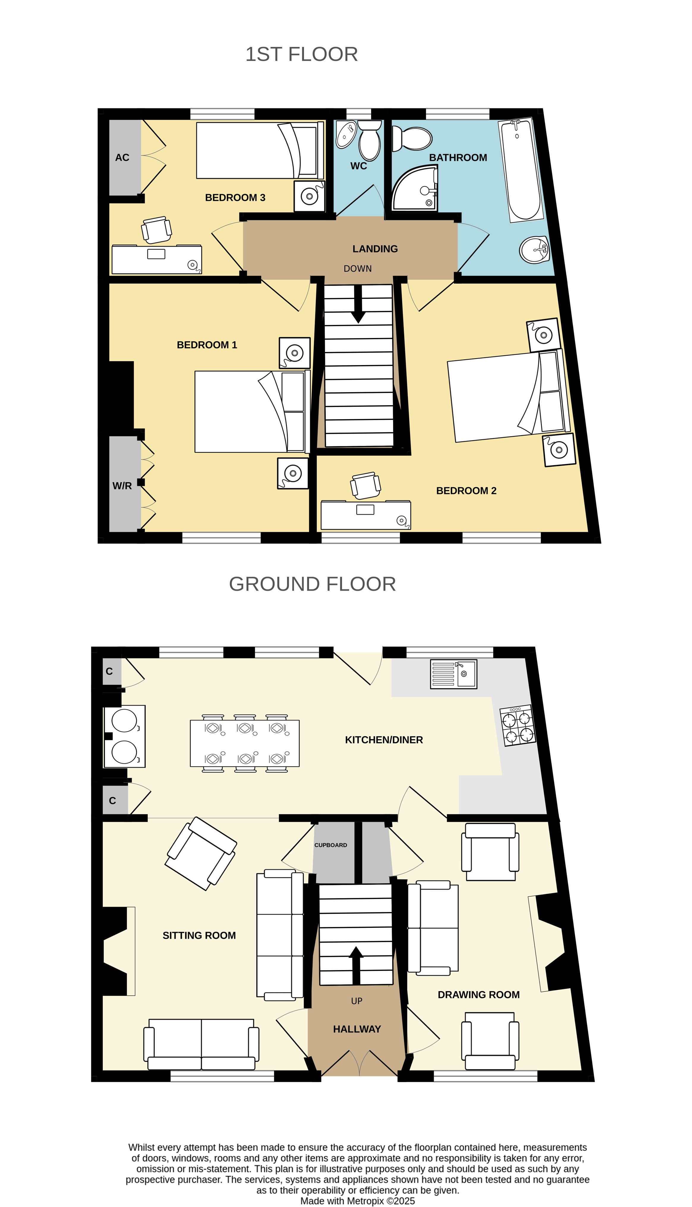 Rest Harrow,, Wiltown, Langport floorplan