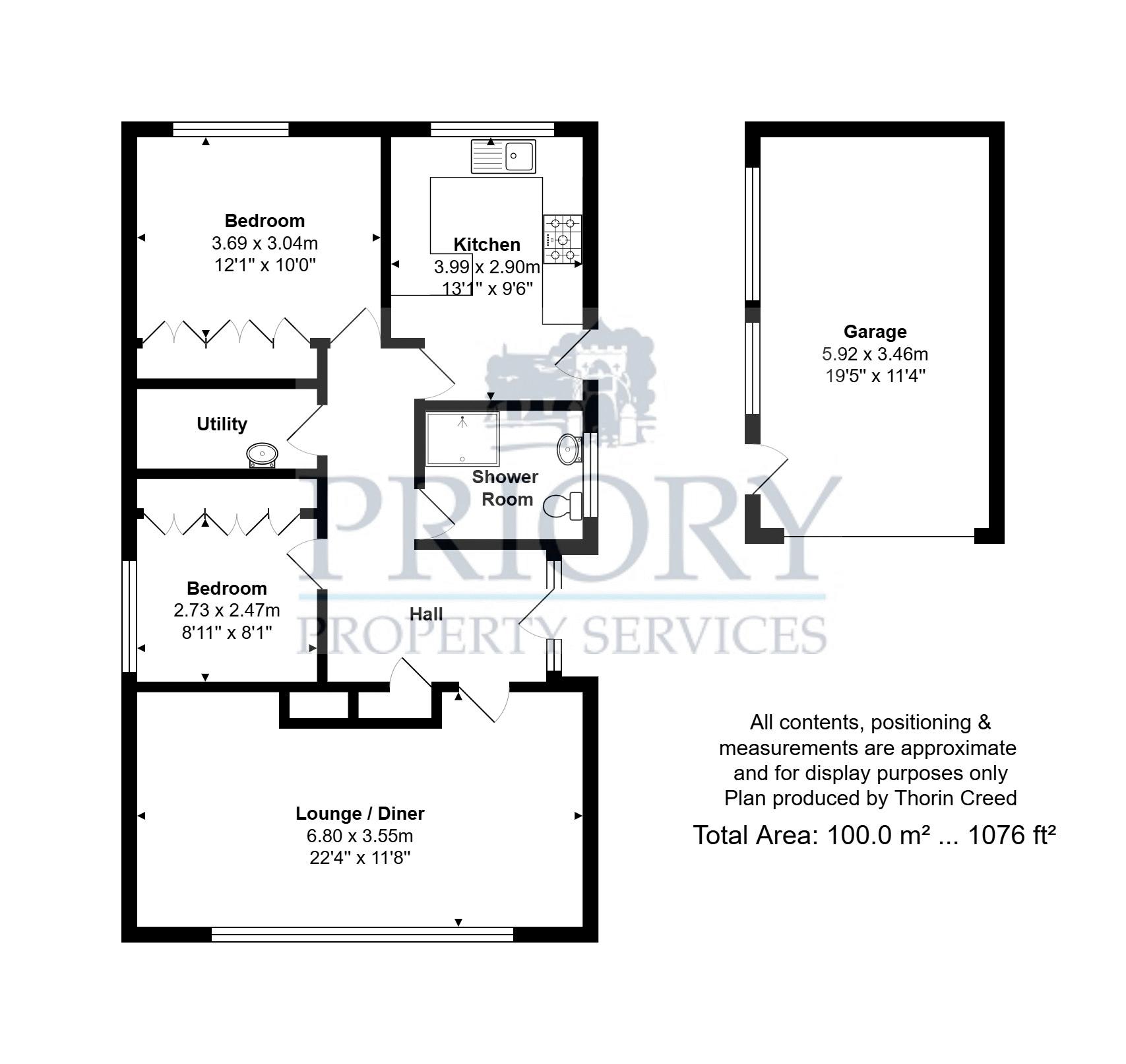 11, Meadowside, Biddulph floorplan