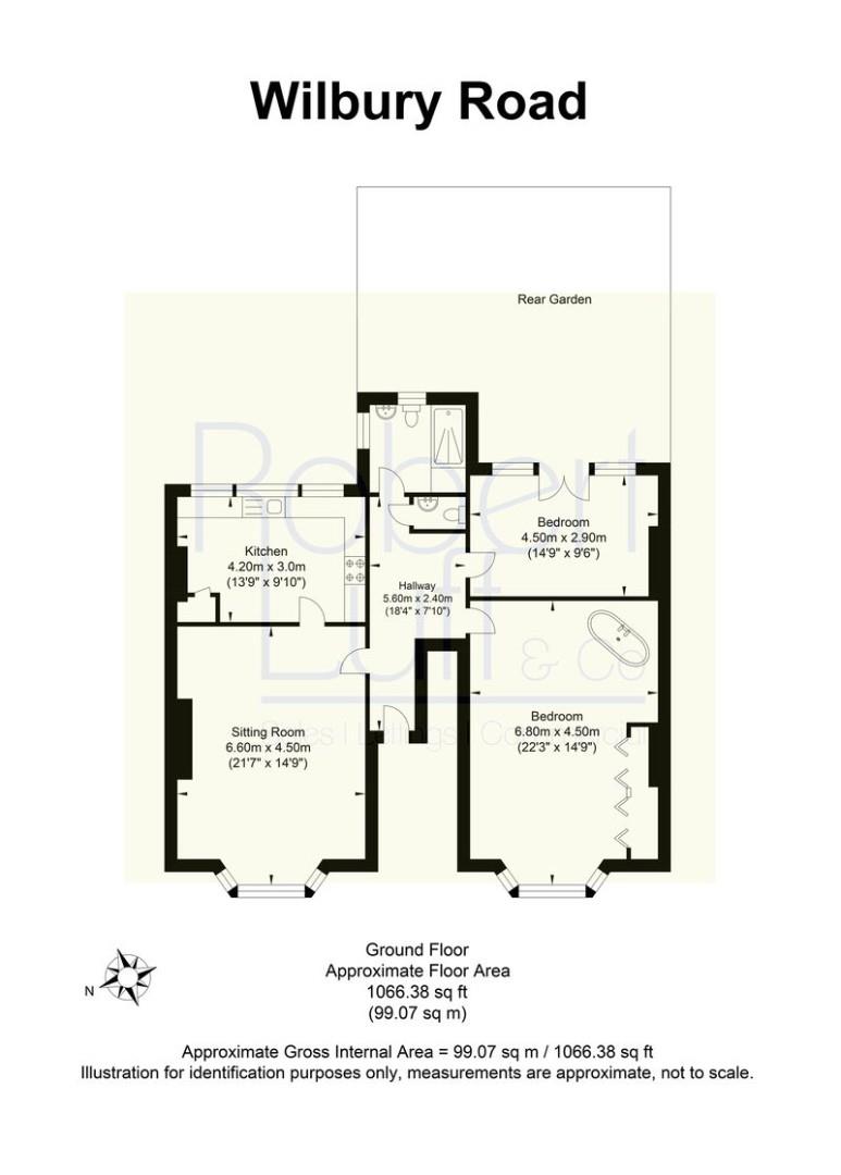 GFF, 46, Wilbury Road, Hove floorplan