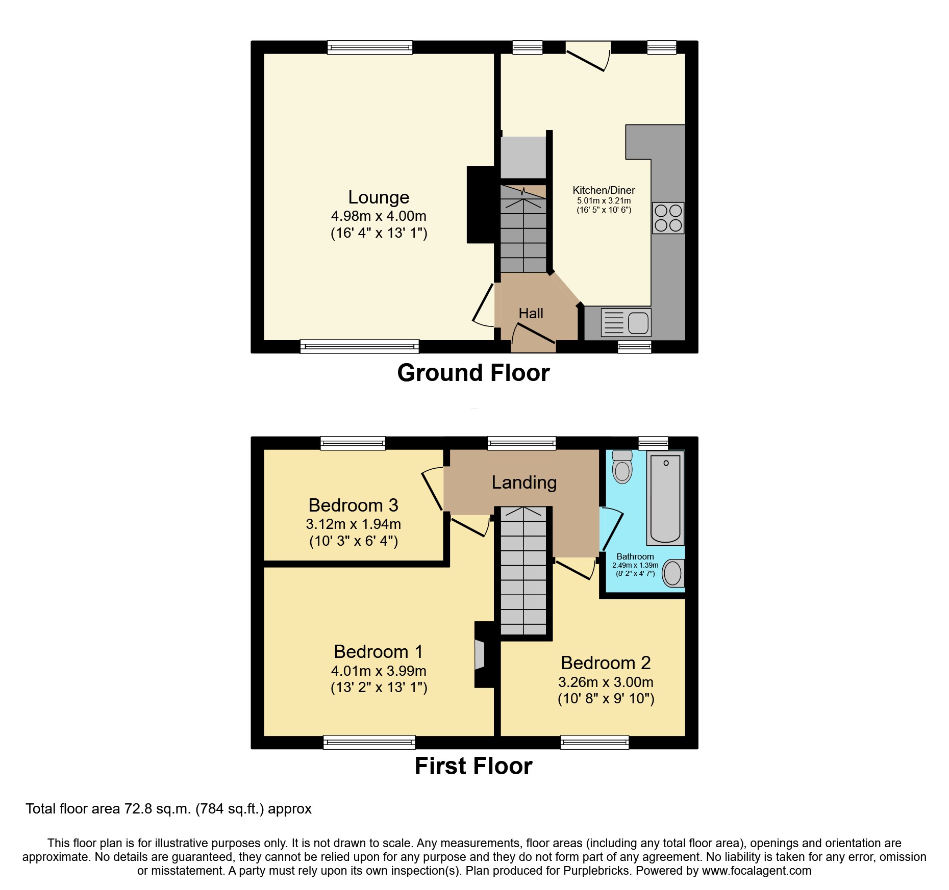 22, Primrose Avenue, Swillington, Leeds floorplan
