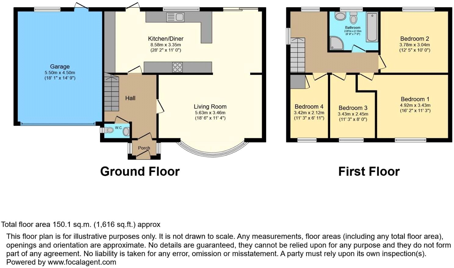 43, Lodge Court, Hyde floorplan