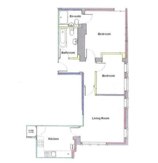 Flat 5, Denton Road, Eastbourne floorplan