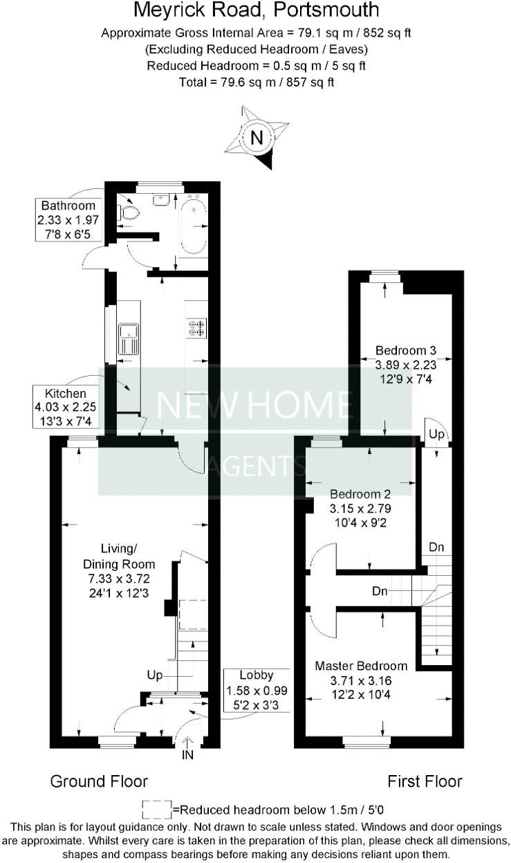 47, Meyrick Road, Portsmouth floorplan