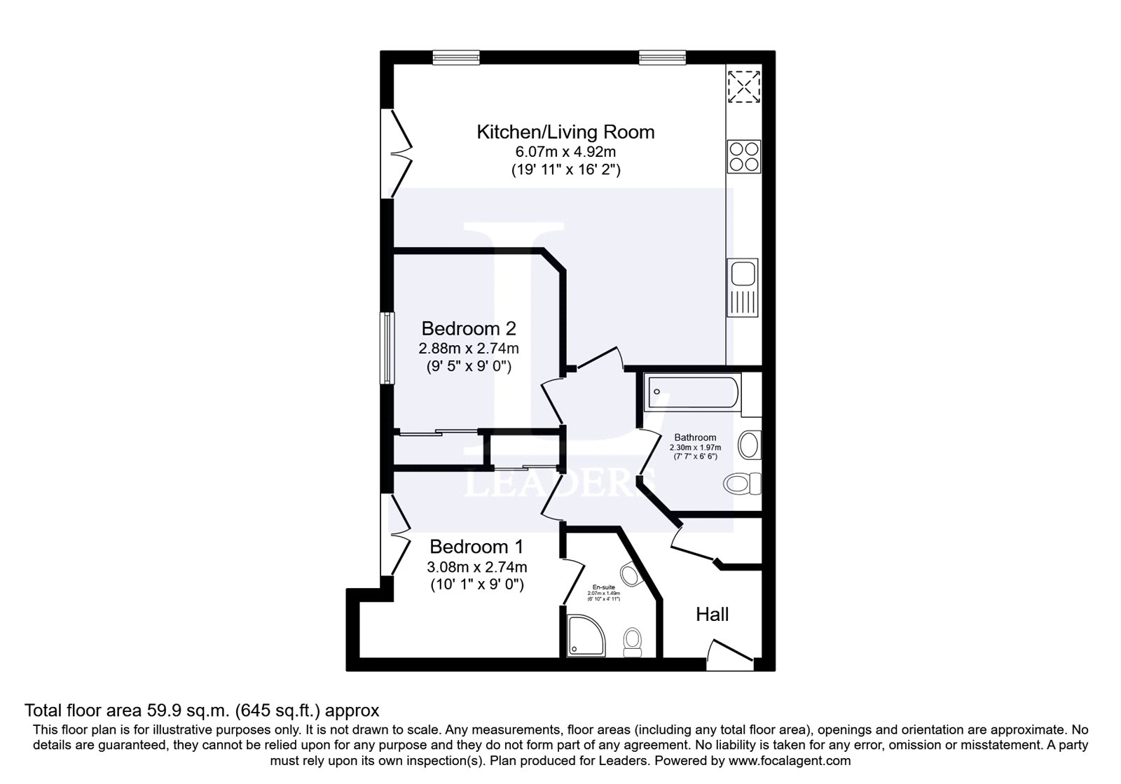 37, Lytham Close, Warrington floorplan
