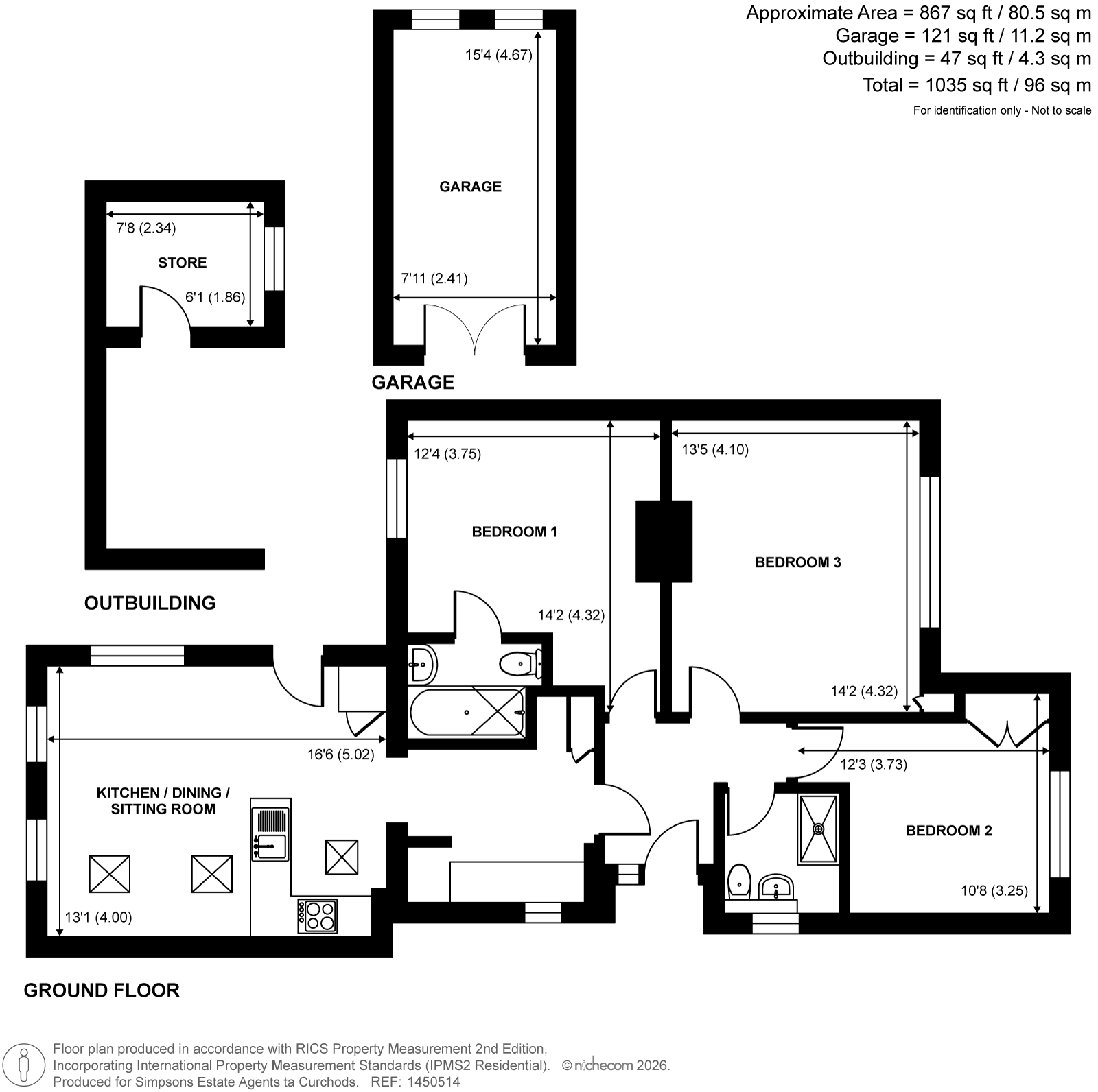 Armeria,, Barton Road, Bramley floorplan