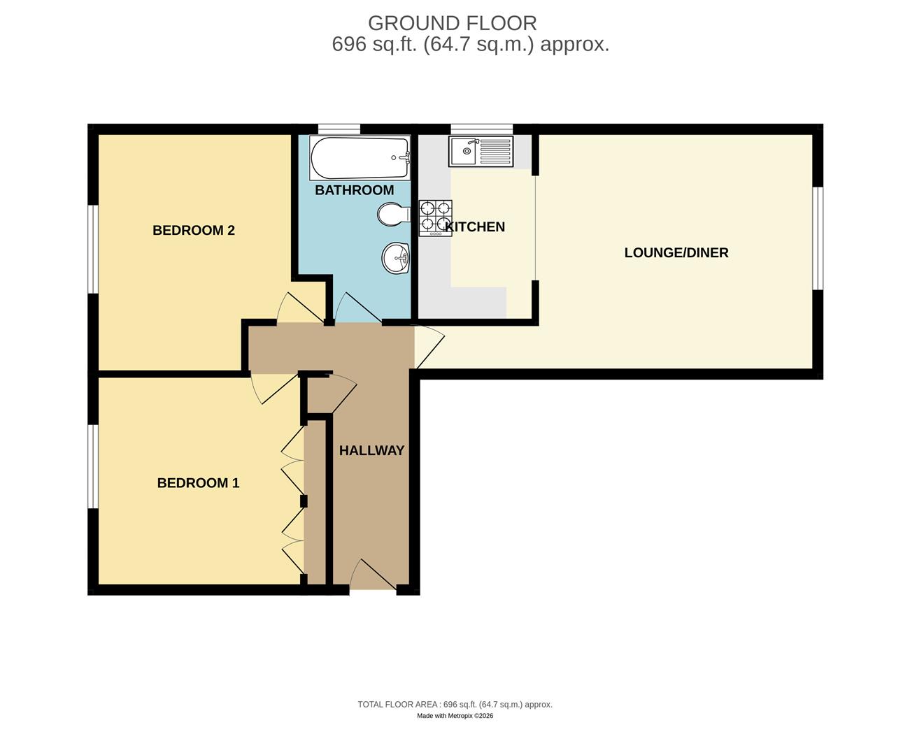 Shepherds Walk, Bristol floorplan