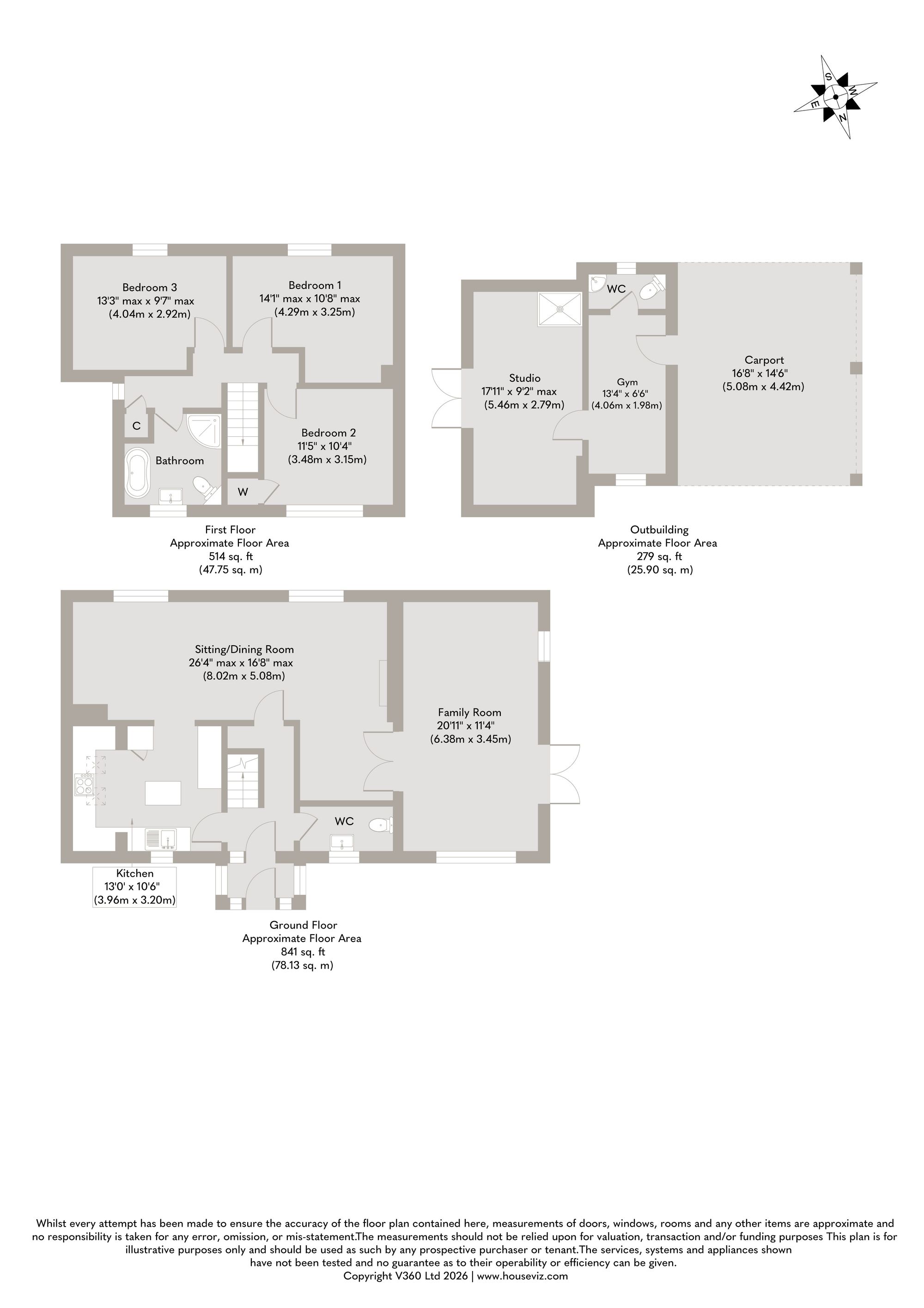 The White House, 2 Necton Road, King's Lynn floorplan