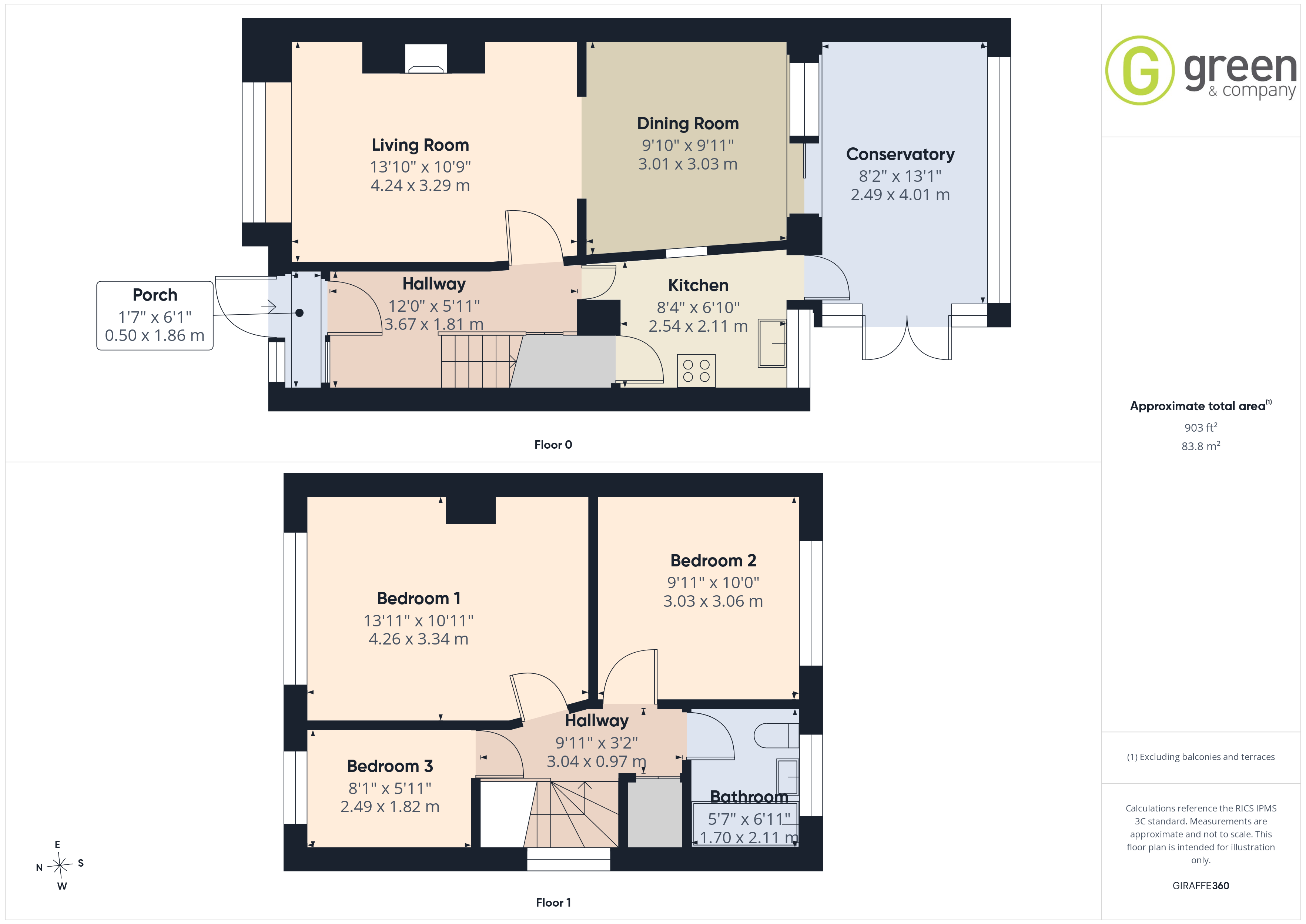 21, Friary Gardens, Birmingham floorplan