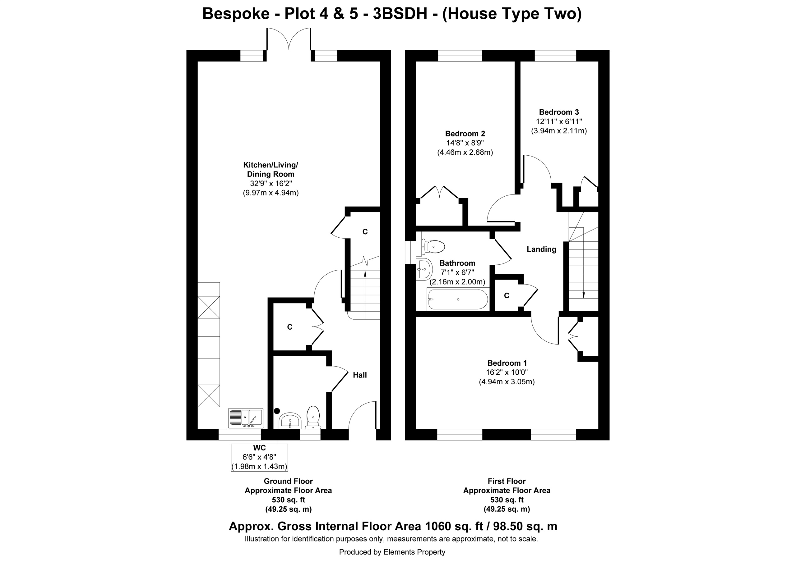 Plot 4, Wivenhoe Gardens, Colchester floorplan