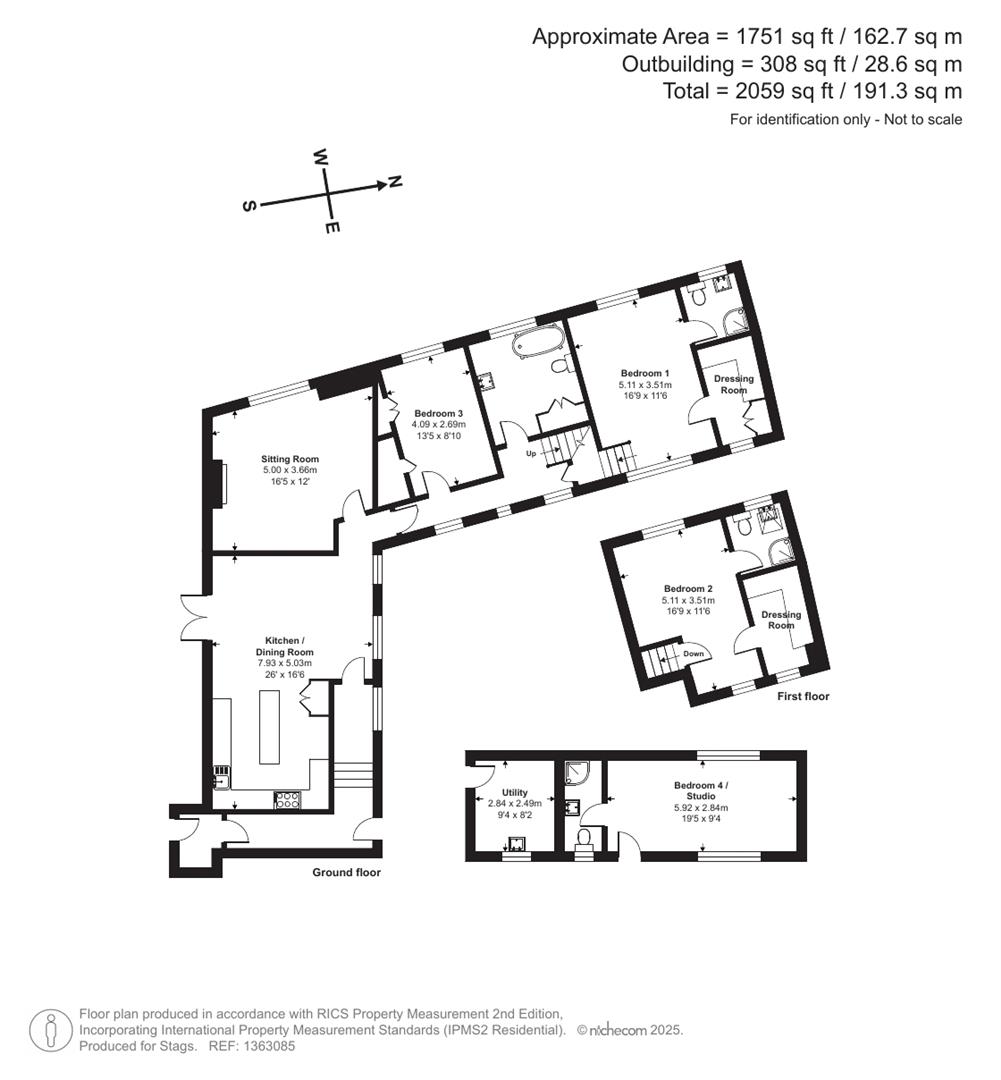 Slightly Foxed, Venn Ottery, Ottery St. Mary floorplan