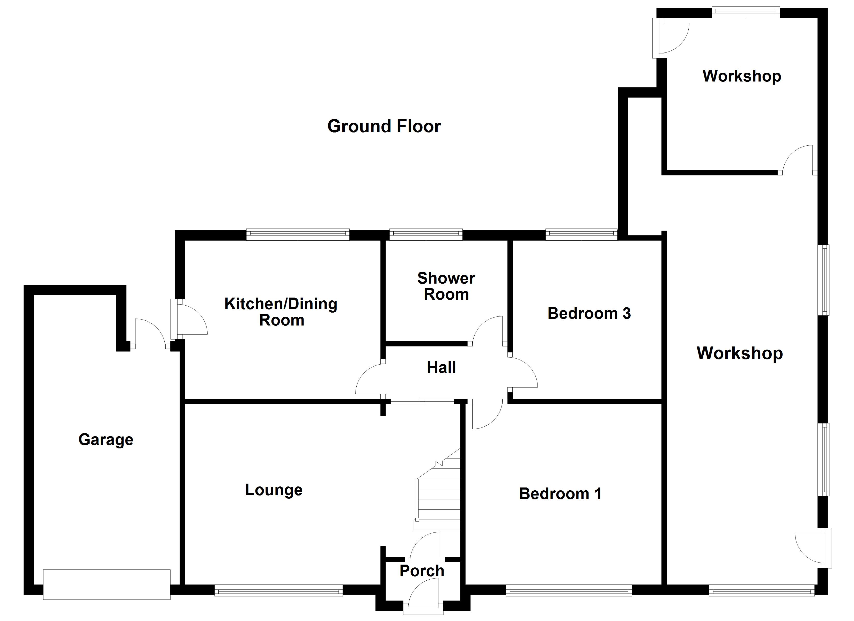 3 Bedrooms Detached bungalow for sale in Spring Lane, New Crofton, Wakefield WF4