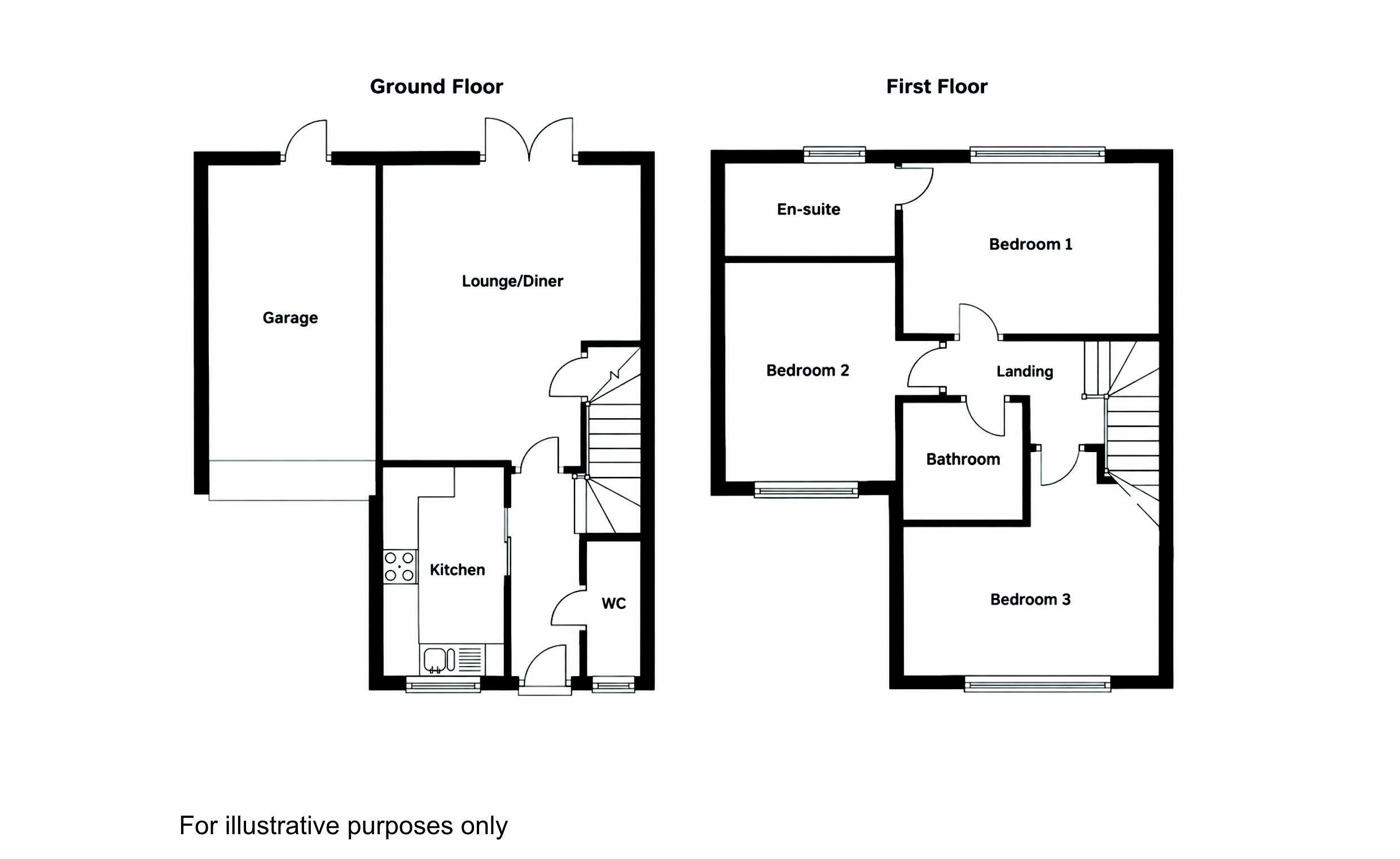 2, Gorsey Close, Rugeley floorplan