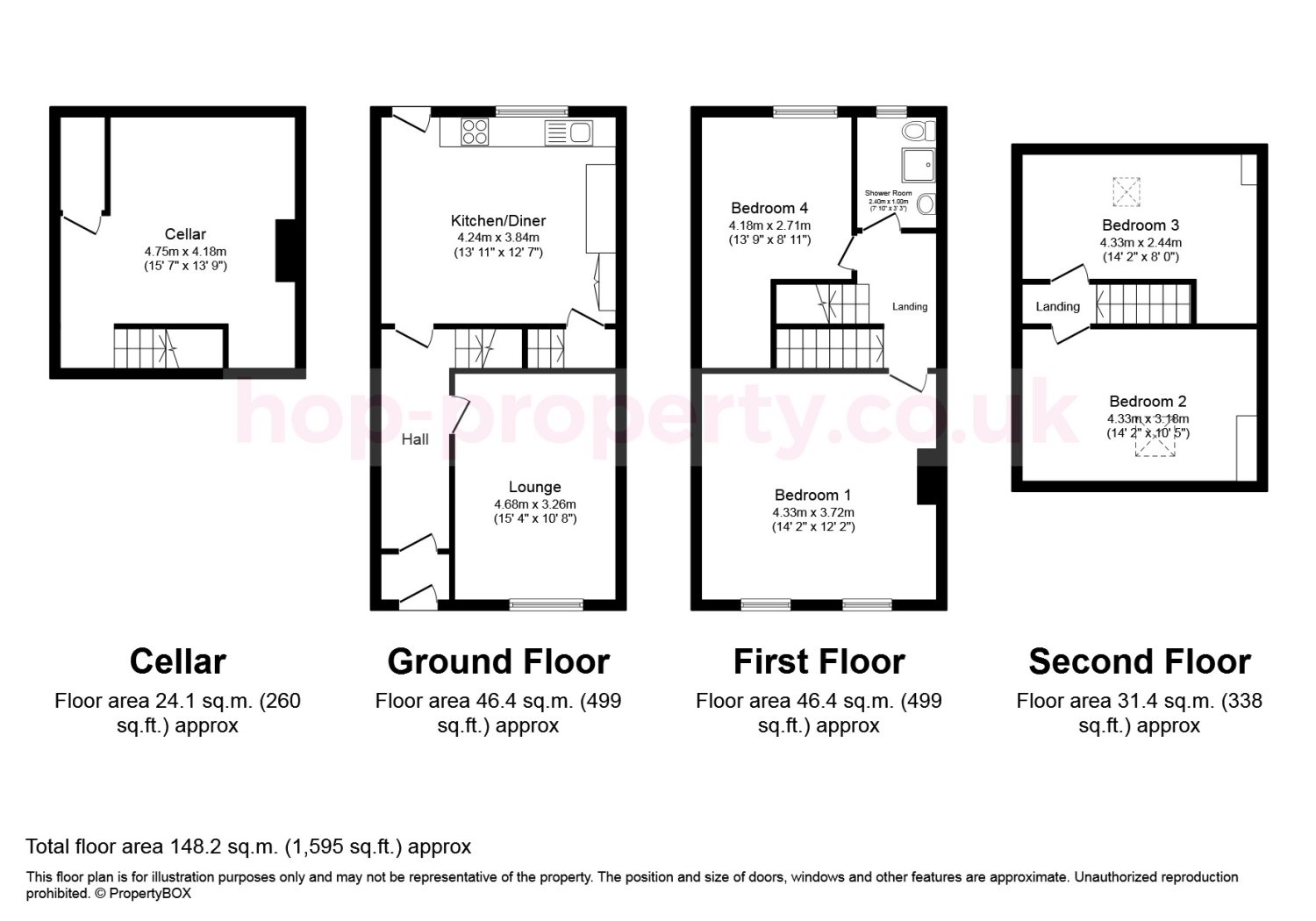 Ashville Road, Leeds floorplan