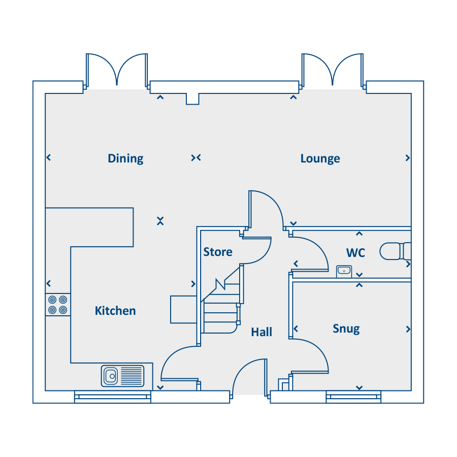 Arnold Lane, Gedling floorplan