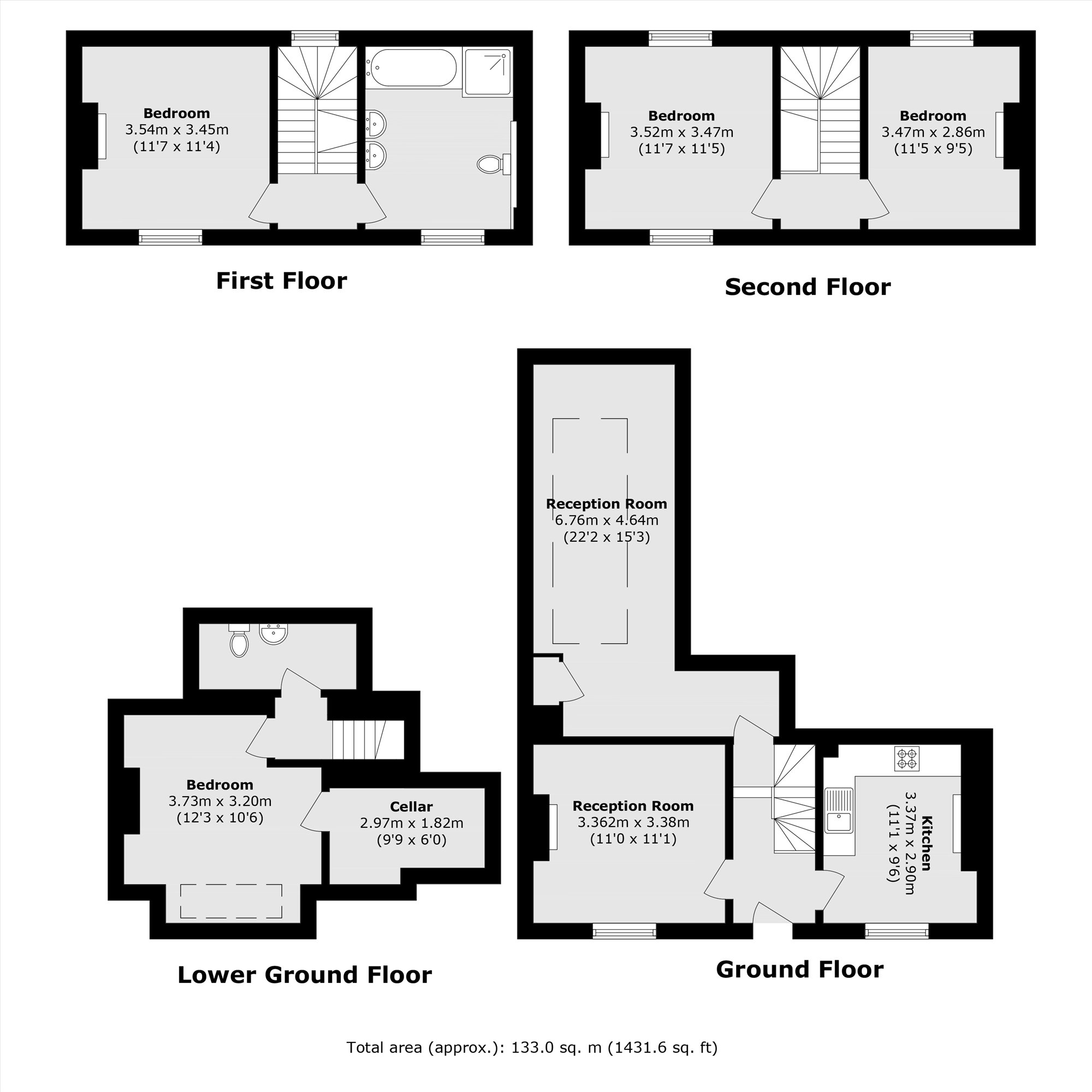 54, Clerkenwell Close, London floorplan