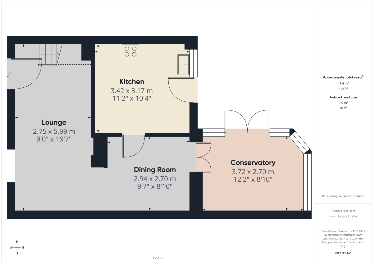 19, Bahram Grove, Doncaster floorplan
