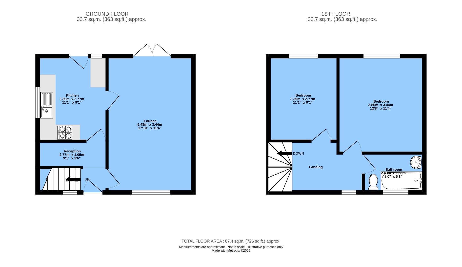 St. Augustines Mount, Chesterfield floorplan