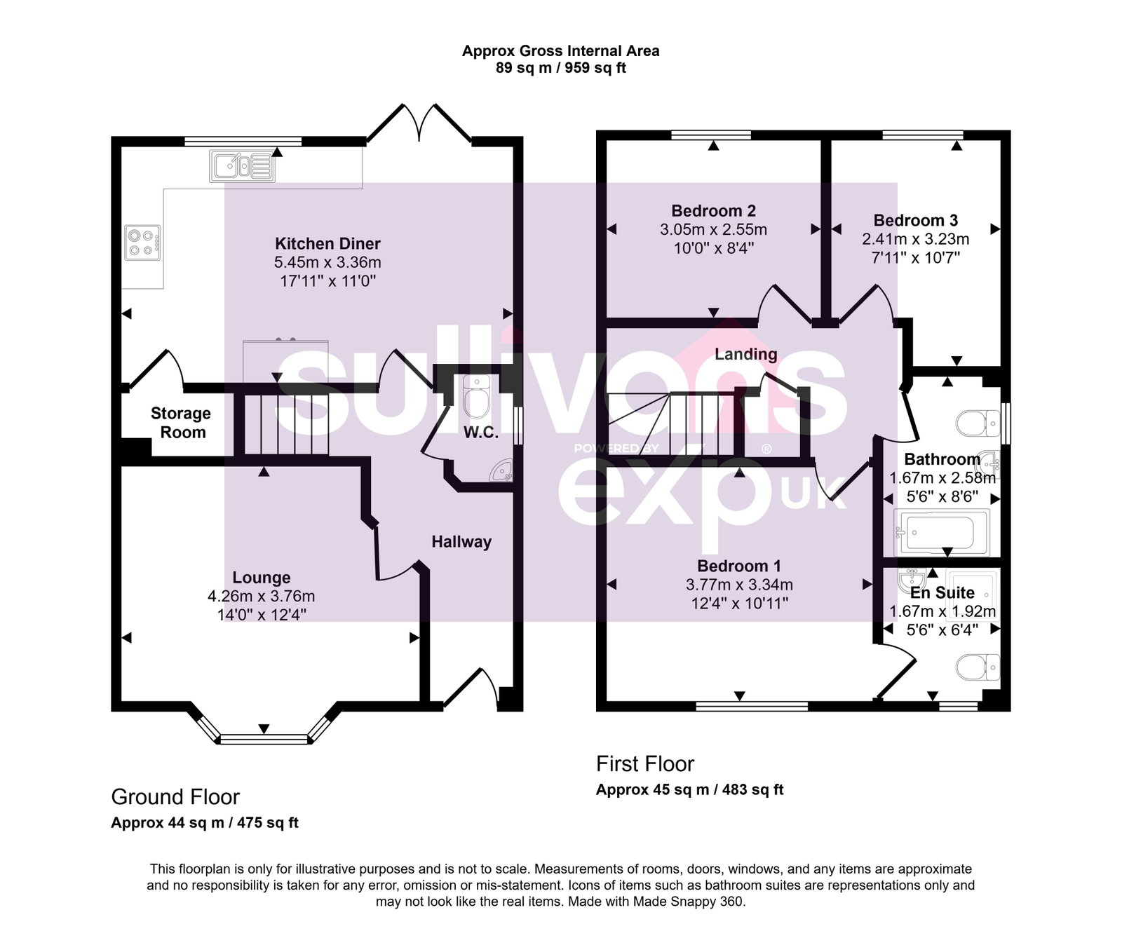 2, Awel Y Mor, Swansea floorplan