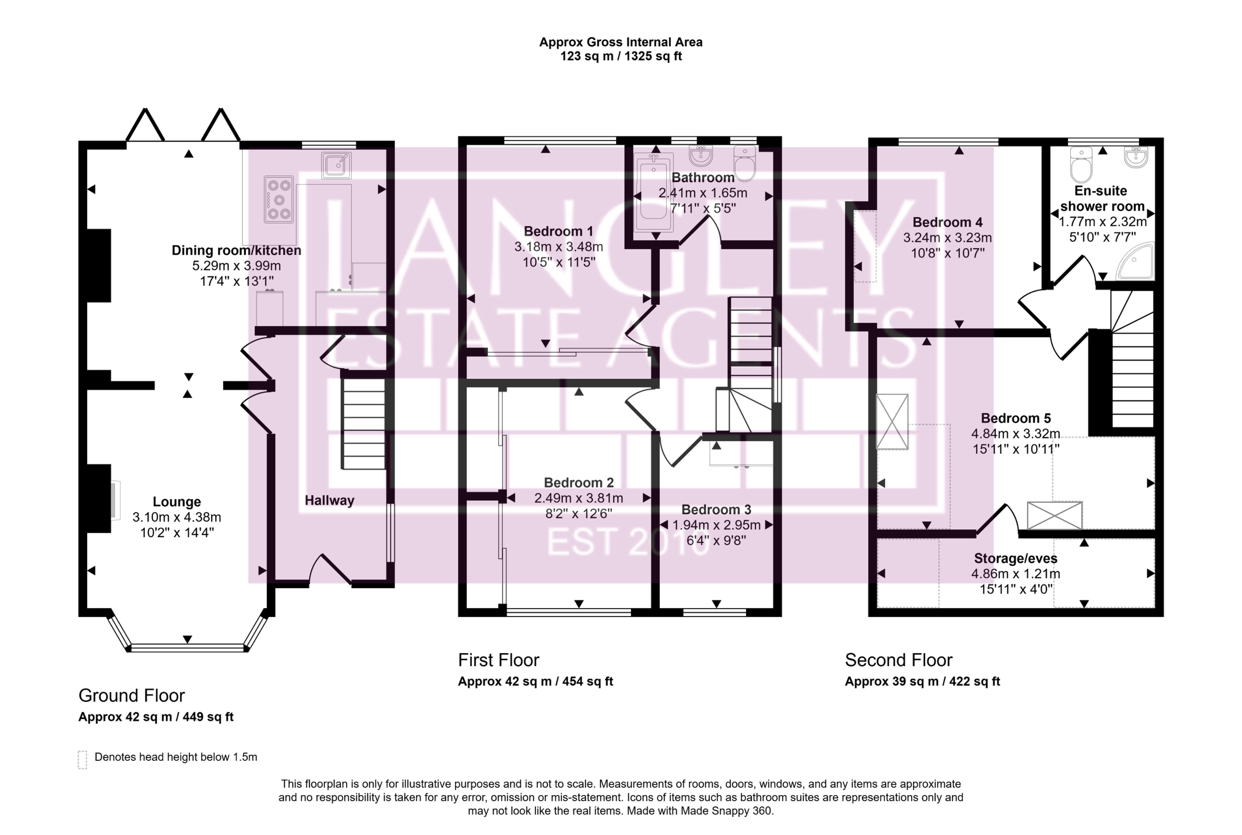 92, Greenview Avenue, Beckenham floorplan