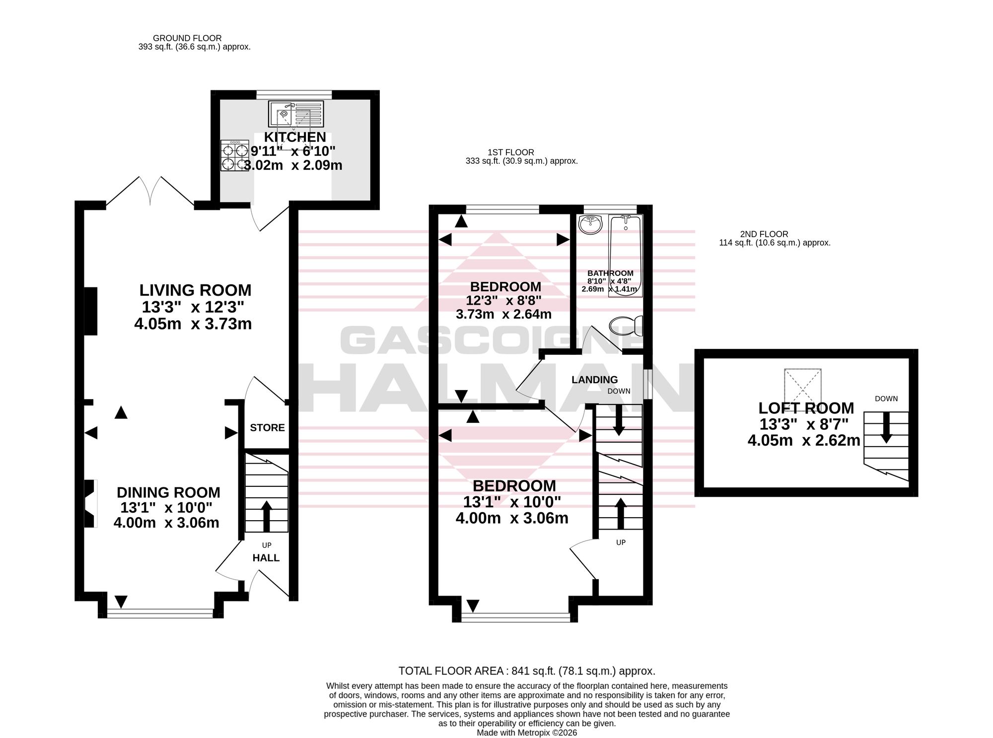 43 Shaftesbury Road, Stockport floorplan