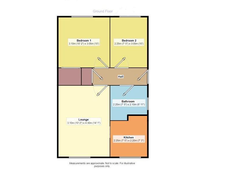 2 Bedrooms Semi-detached bungalow for sale in Leishman Court, Blackridge, Bathgate EH48