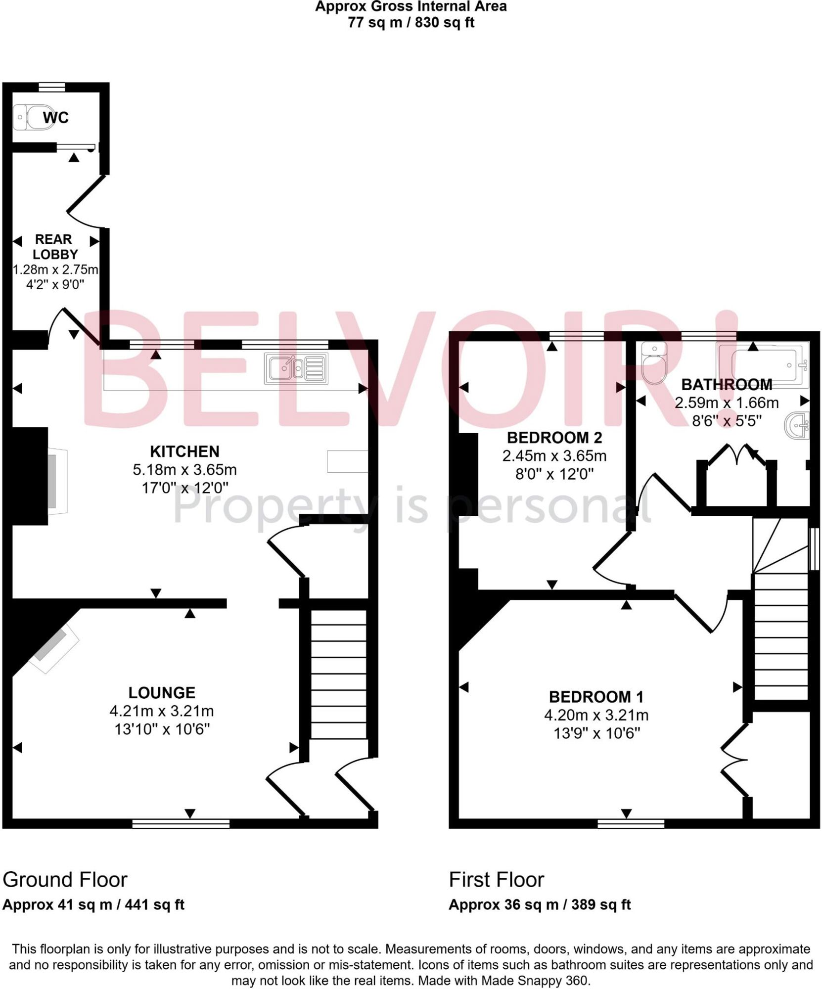 58, Surfleet Road, Spalding floorplan