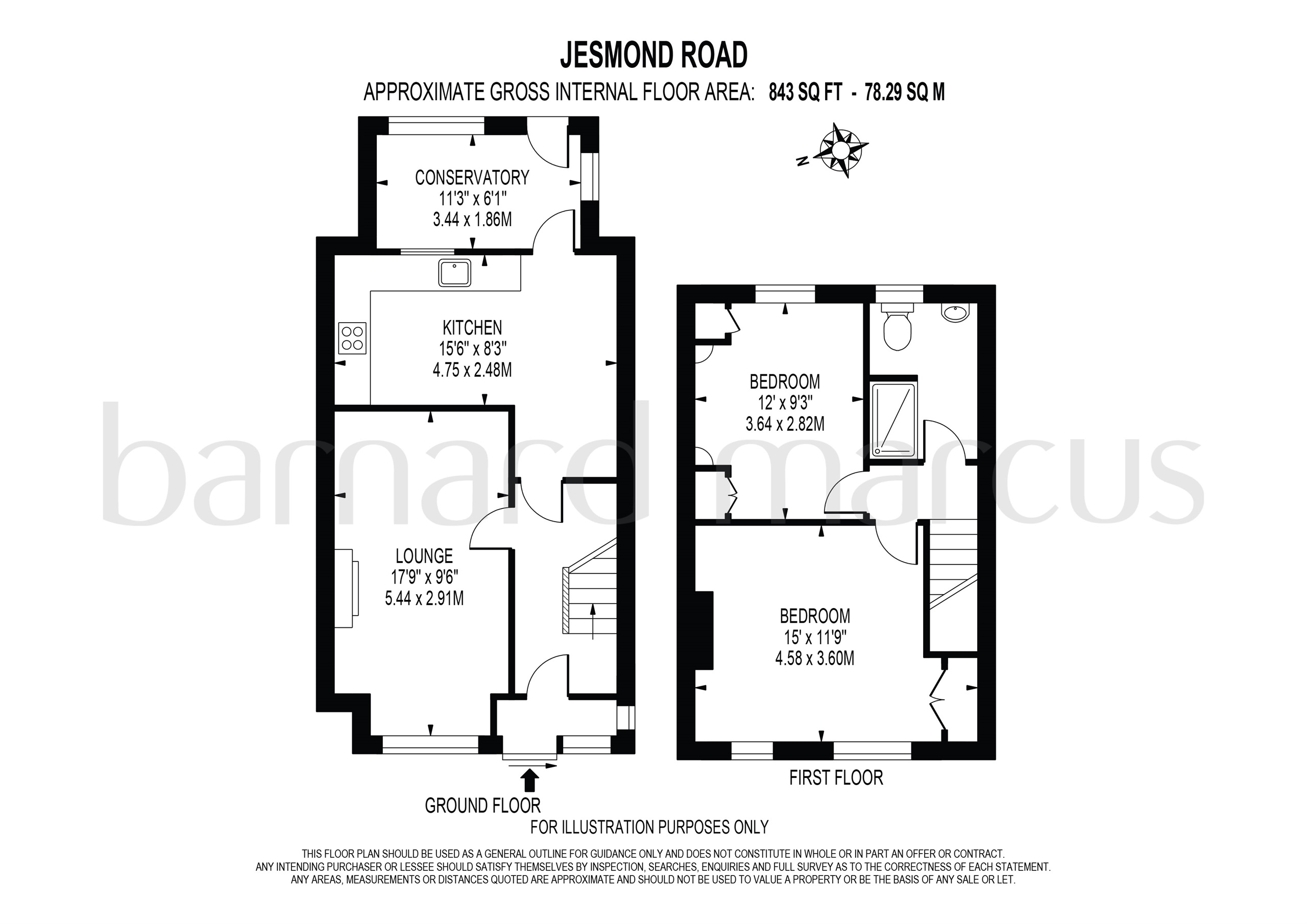 Jesmond Road, Croydon CR0, 2 bedroom terraced house for