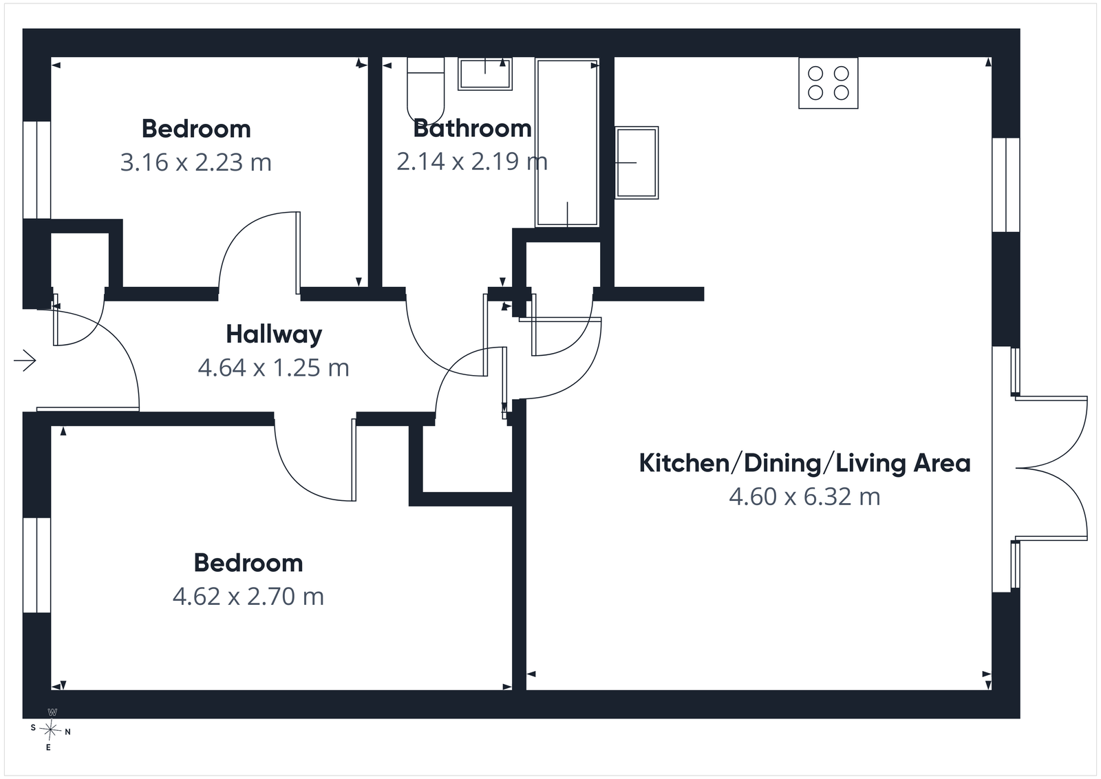 122 Bedford Way Hildersley Ross-on-Wye, Ross-on-wye floorplan