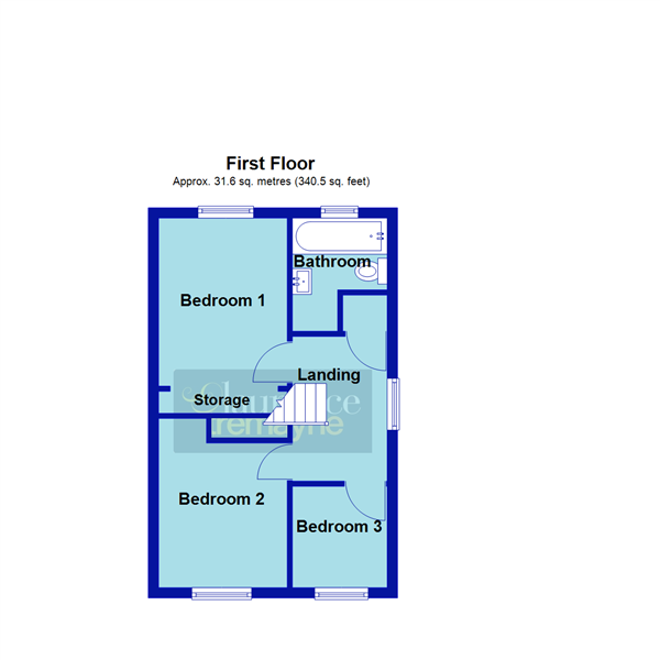 9, Charles Close, Northamptonshire floorplan