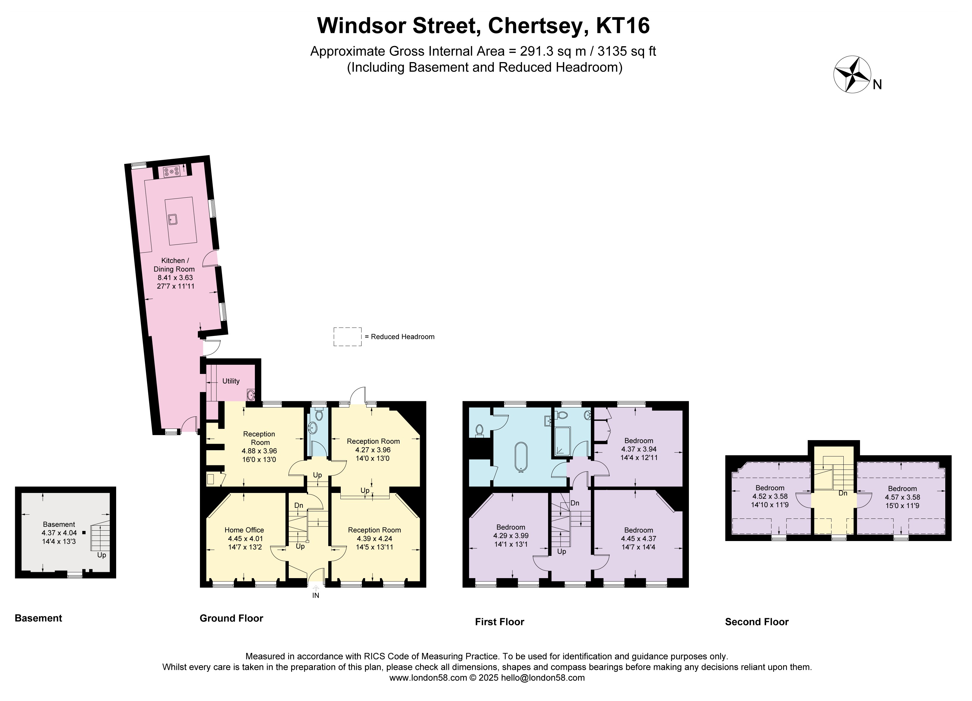 29, Windsor Street, Chertsey floorplan