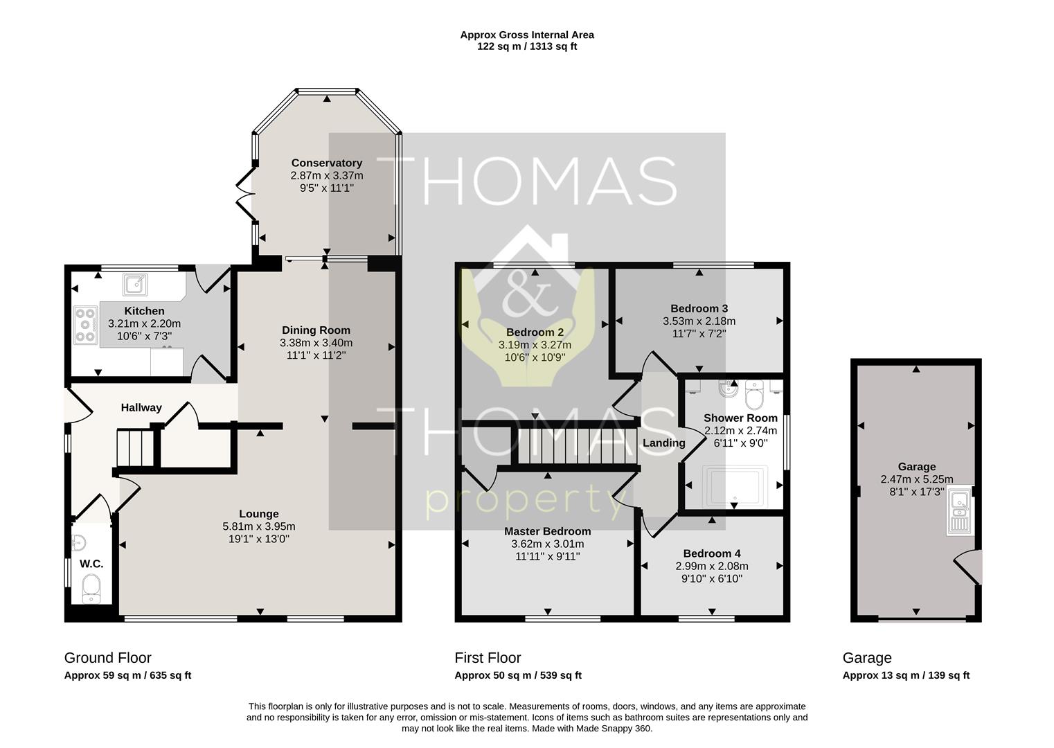 66, Wheatway, Gloucester floorplan