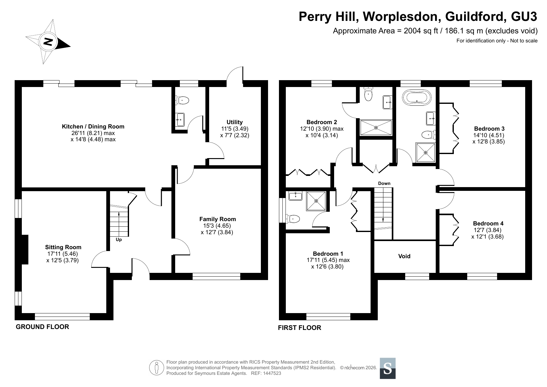 Tower View,, Perry Hill, Guildford floorplan