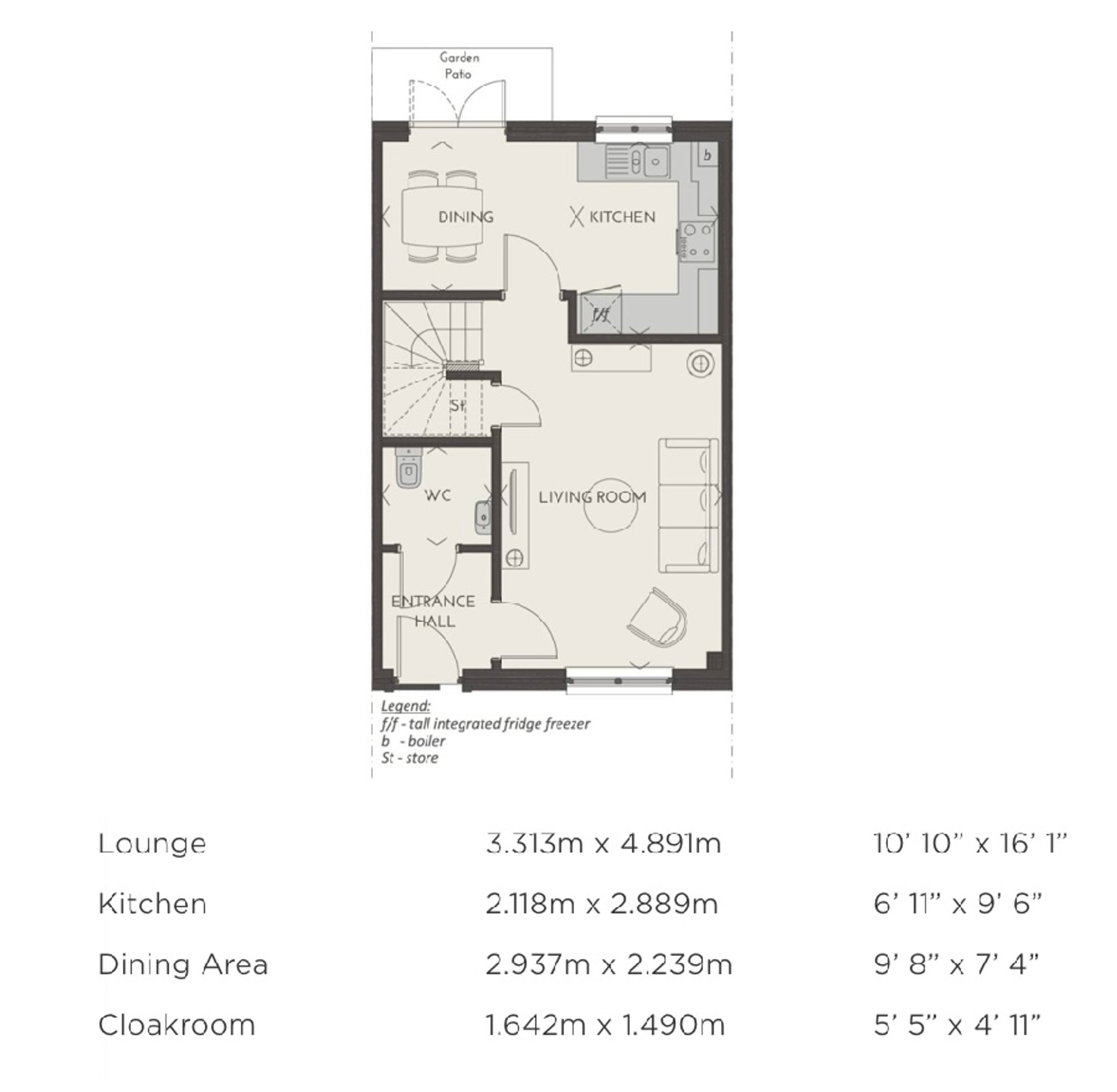 75 Shire Avenue, Congleton floorplan