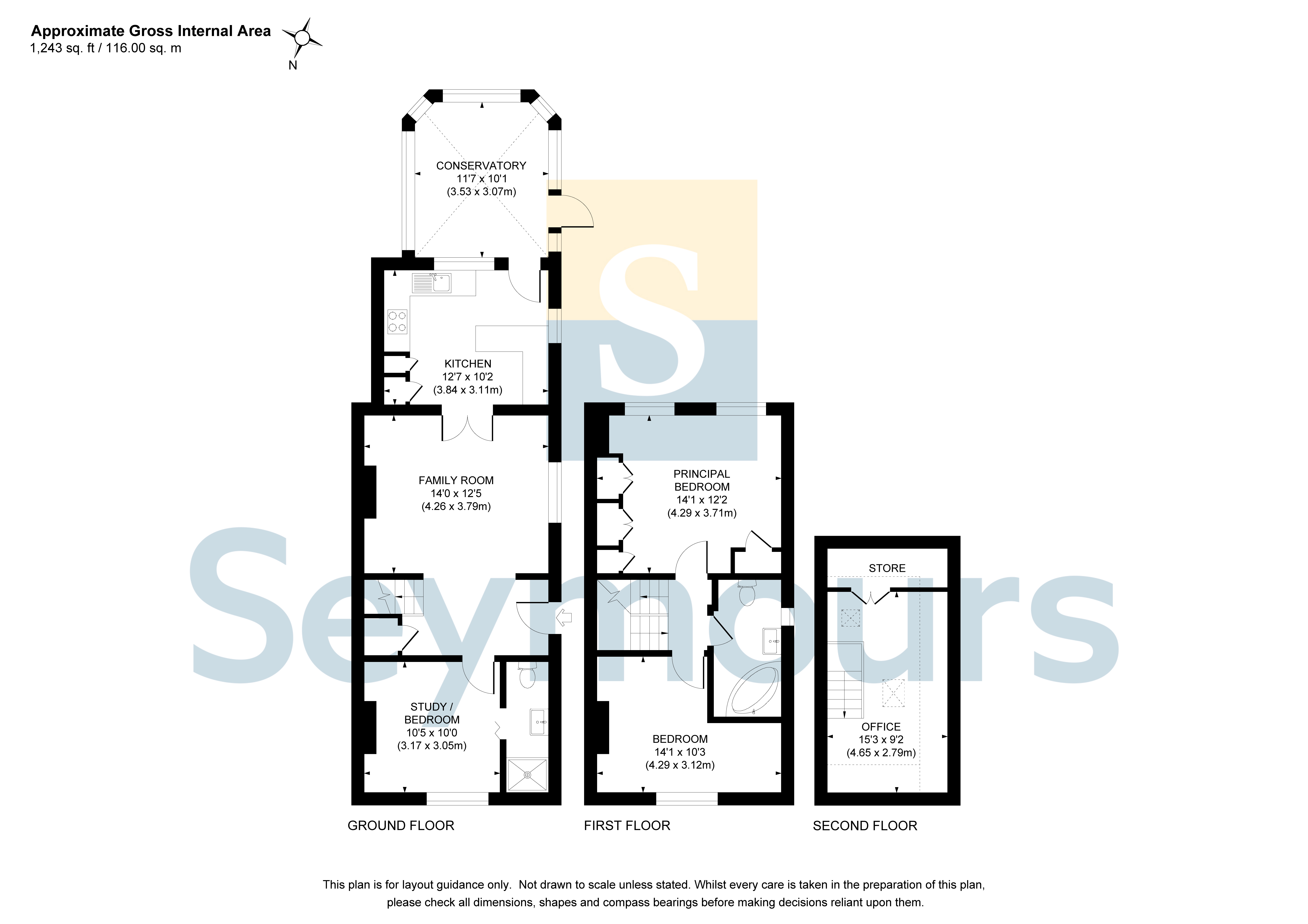 57, New Road, Guildford floorplan