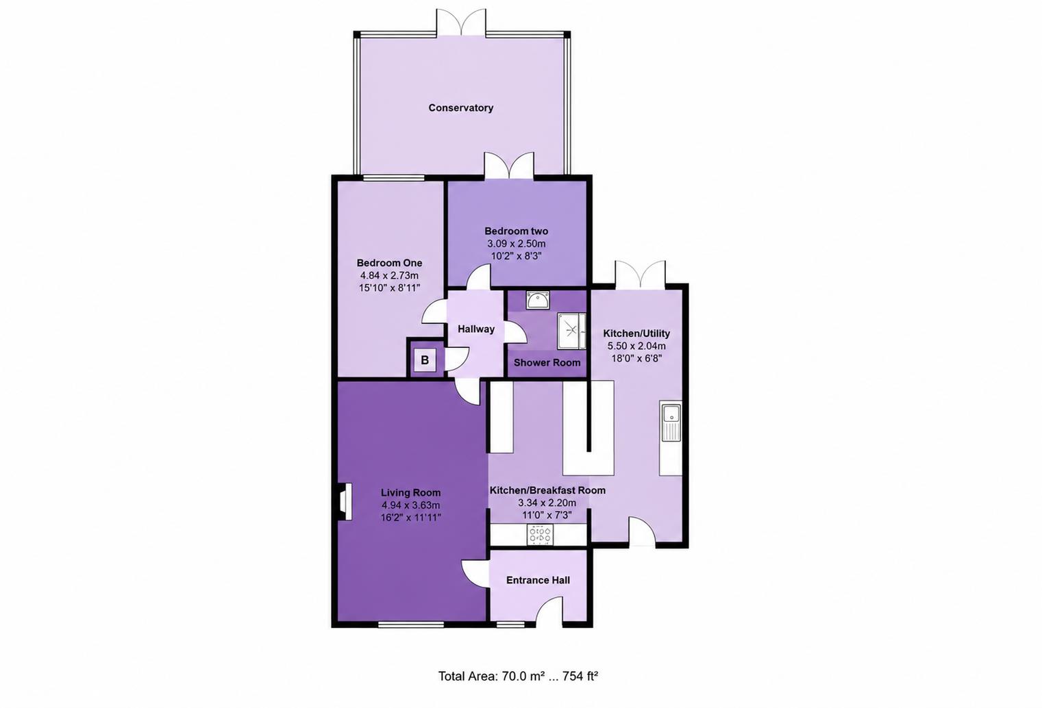 154, Badger Rise, Portishead floorplan