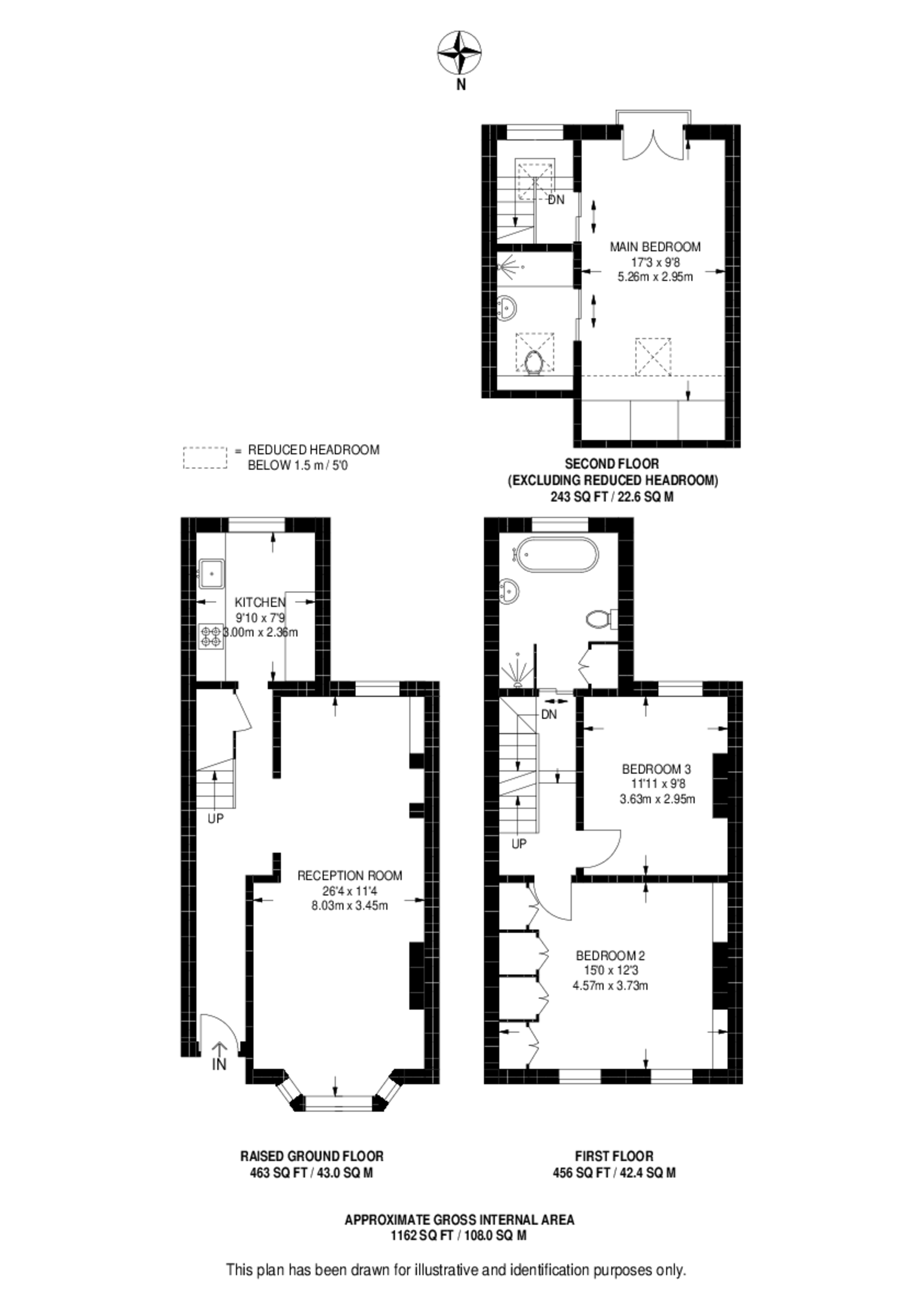 Berrymede Road, Chiswick floorplan