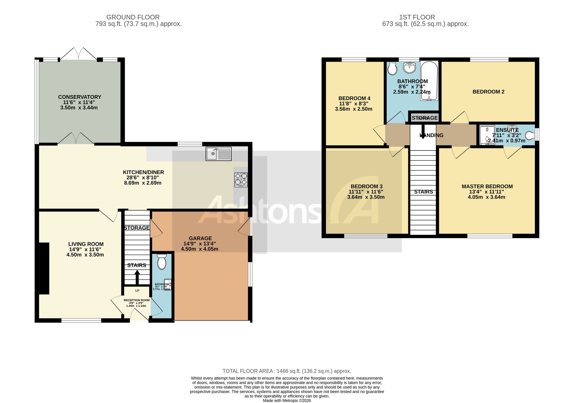 15 Waterworks Lane, Warrington floorplan