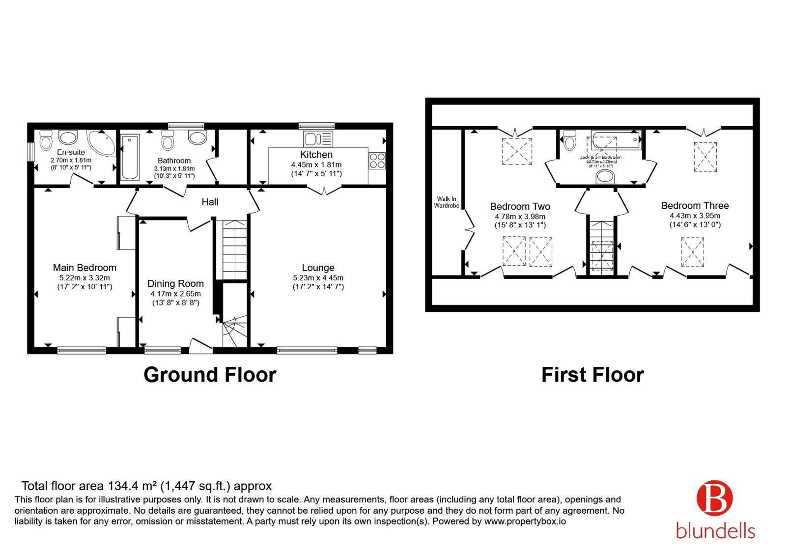 6 Falcon Court, South Yorkshire floorplan