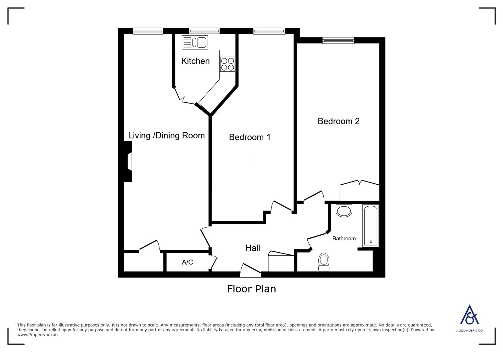 37, Saxon Court, Bicester floorplan