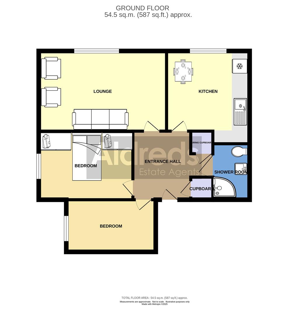 3, Trafalgar Court, Great Yarmouth floorplan