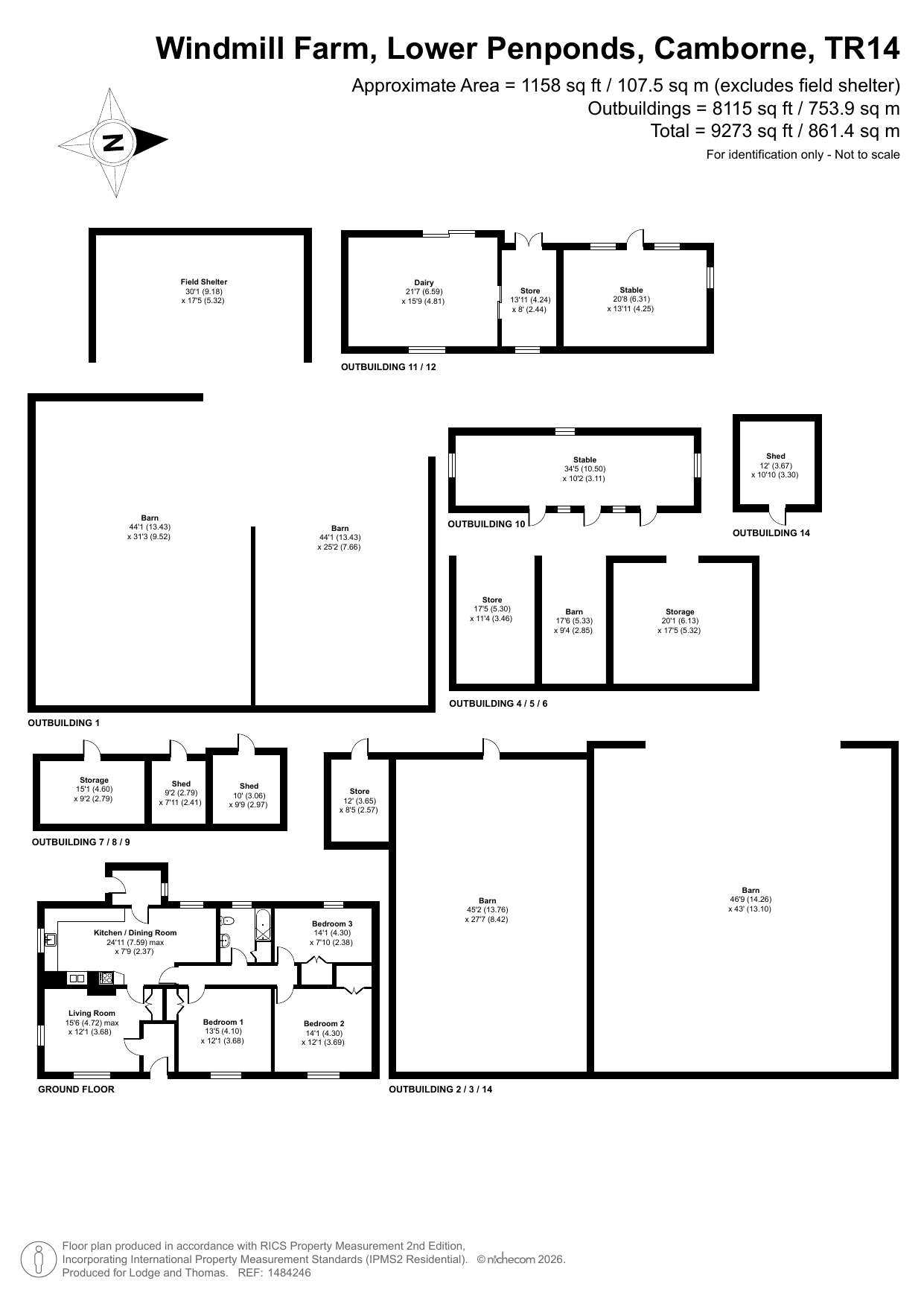 Windmill Farm, Camborne floorplan