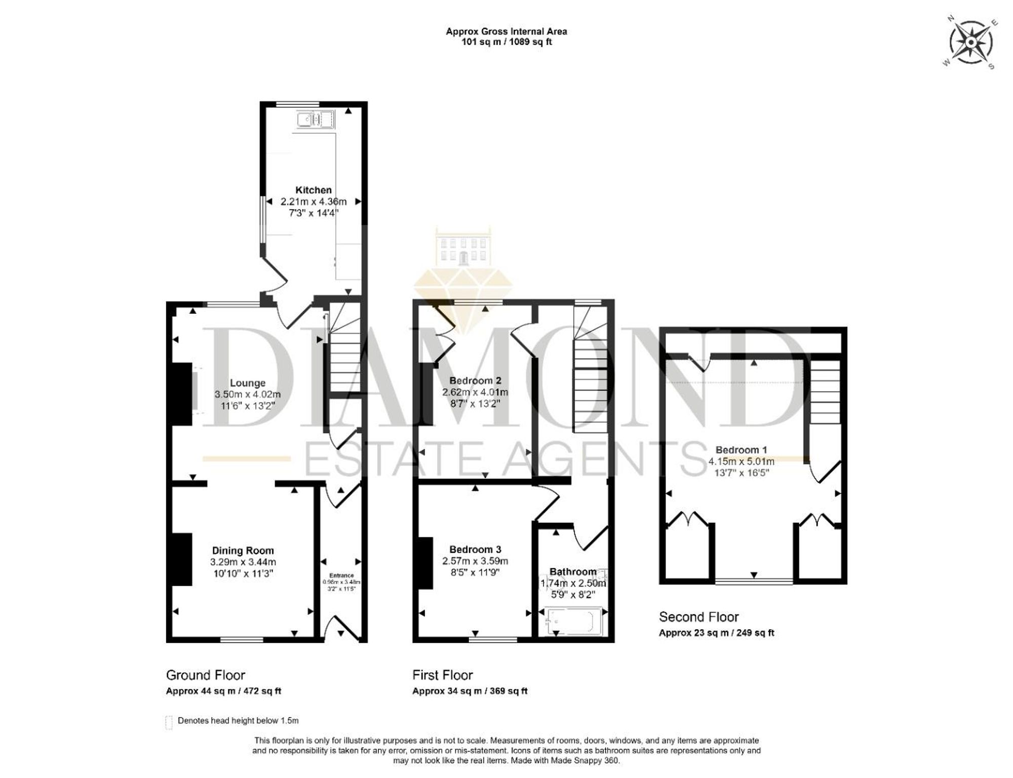 56 Melbourne Street, Tiverton floorplan