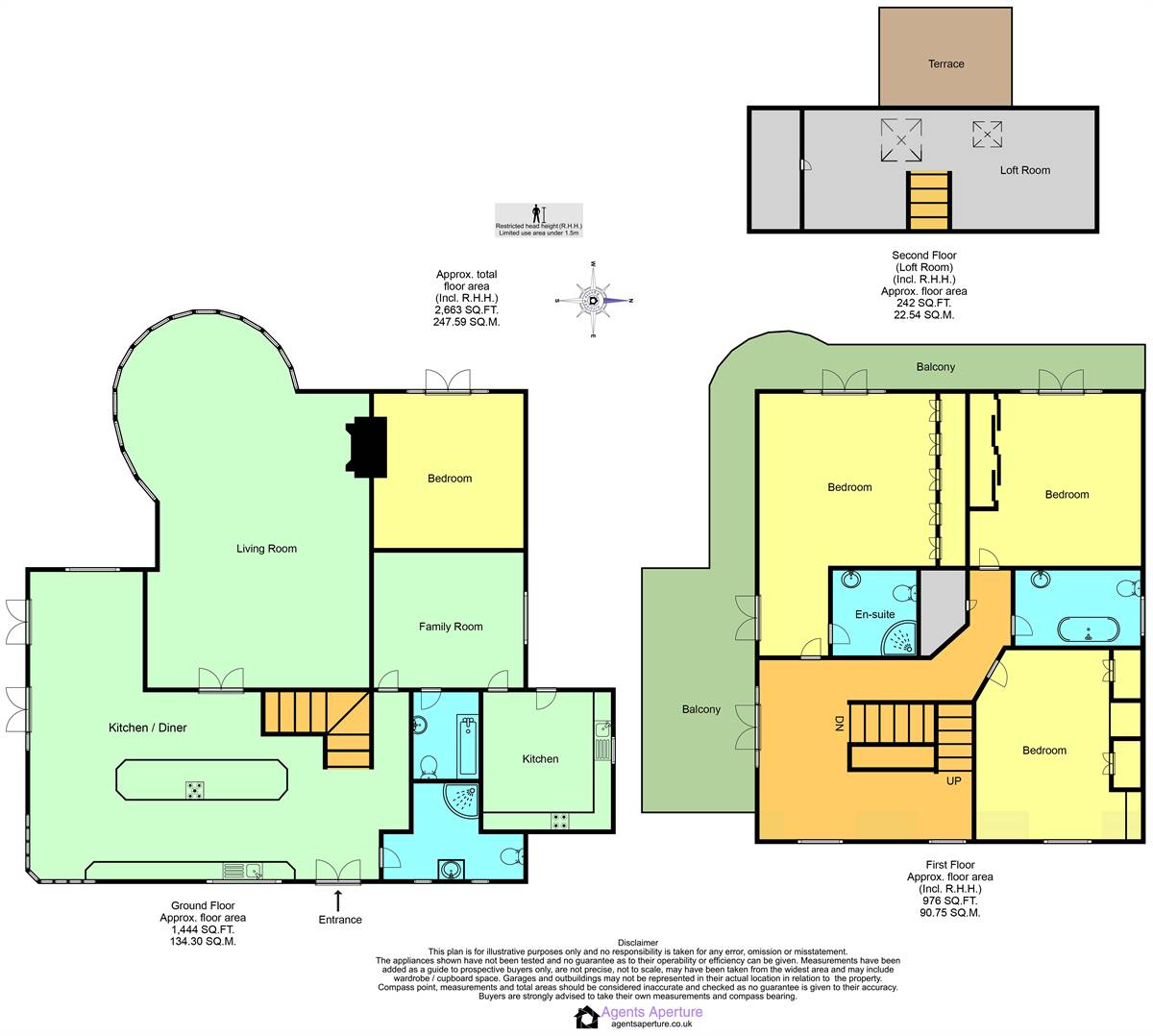 Treetops, Wraik Hill, Whitstable floorplan