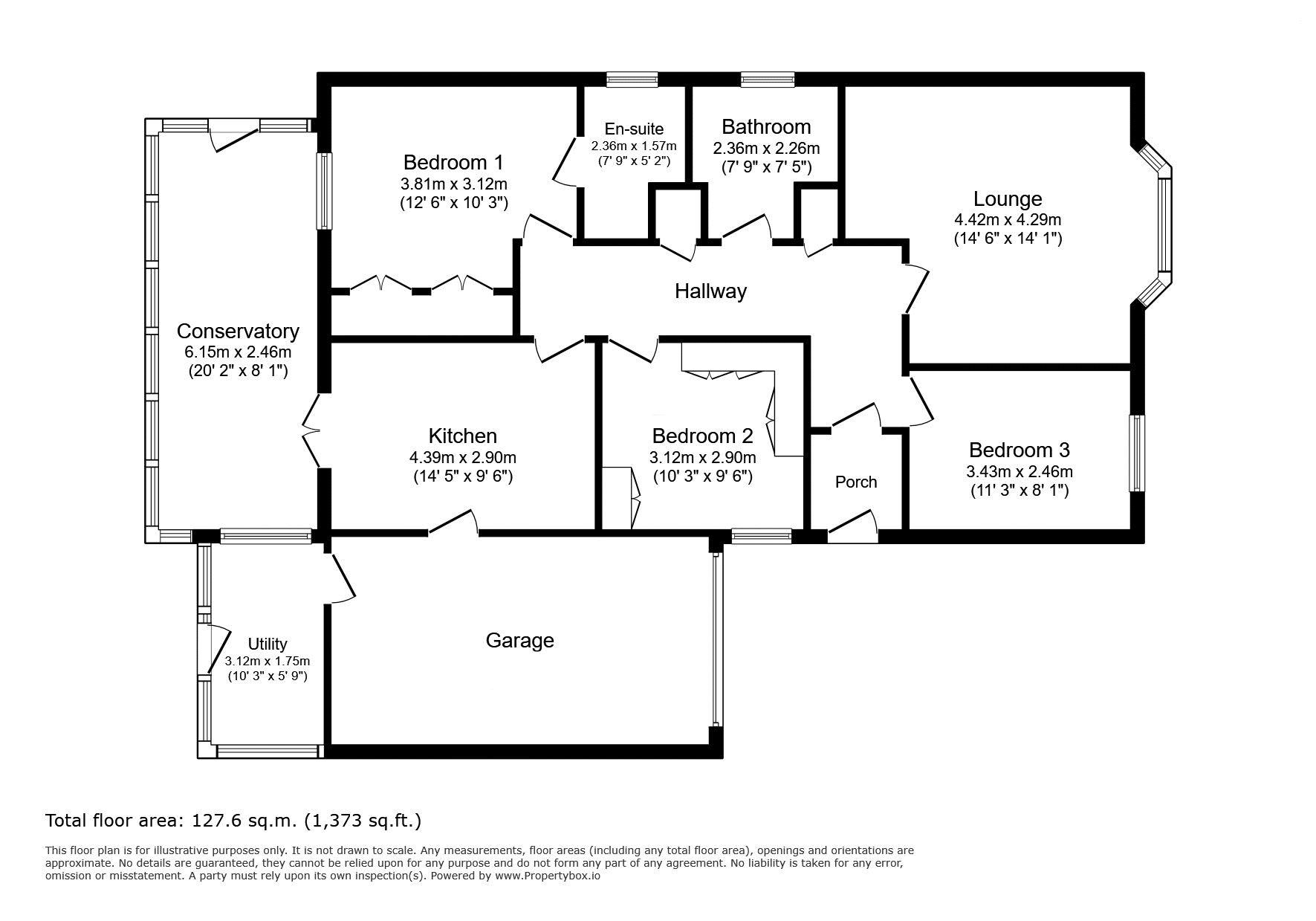 33, Cairn Park, Morpeth floorplan