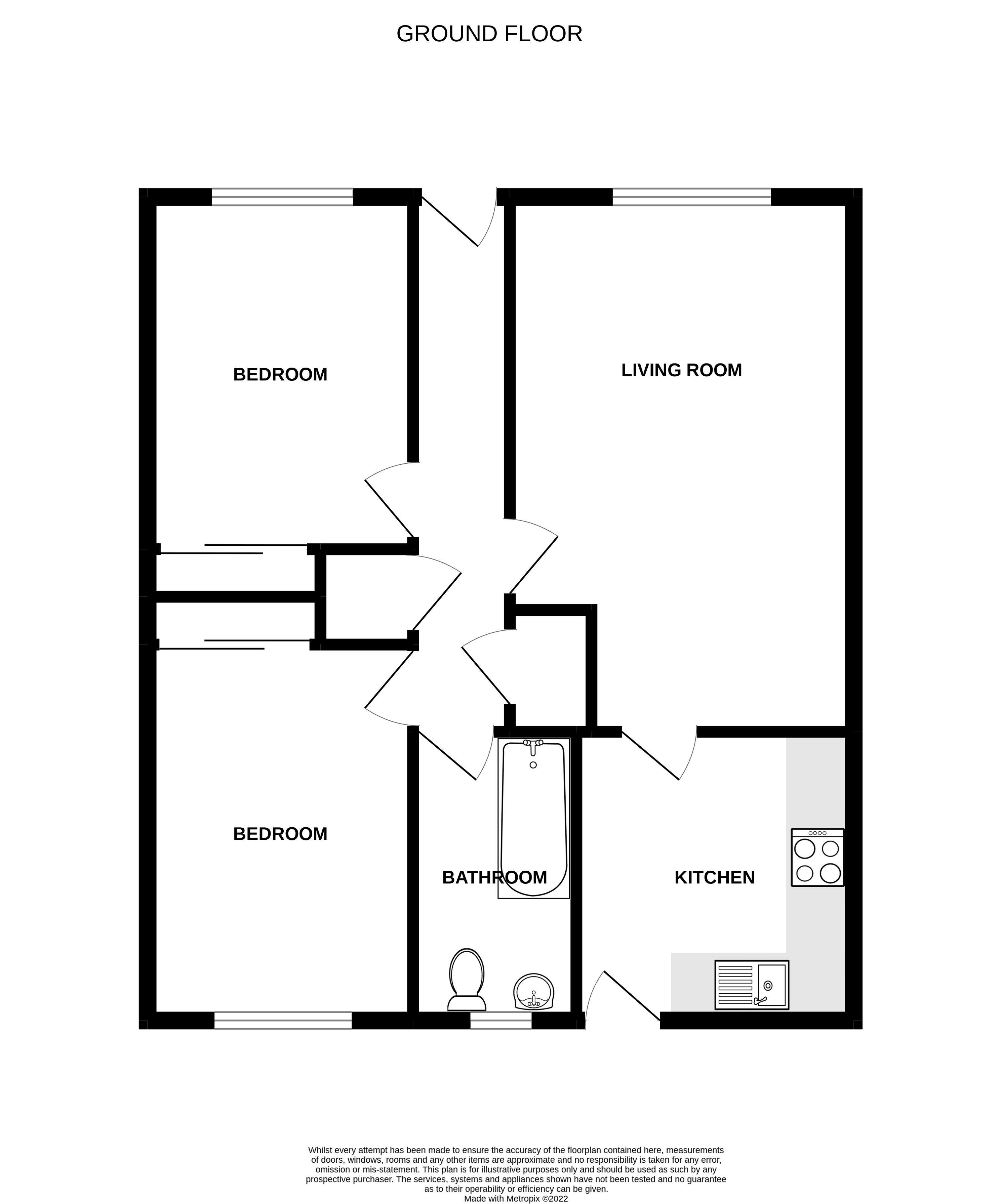 Boswell Road, Inverness IV2, 2 bedroom semidetached bungalow for sale