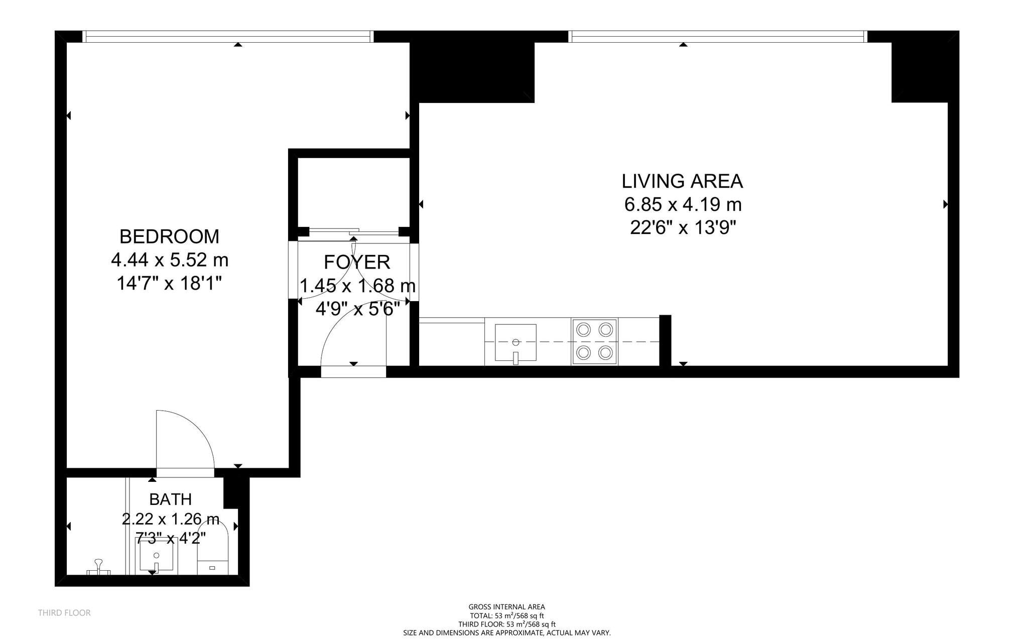 Riverbank Way, Brentford floorplan