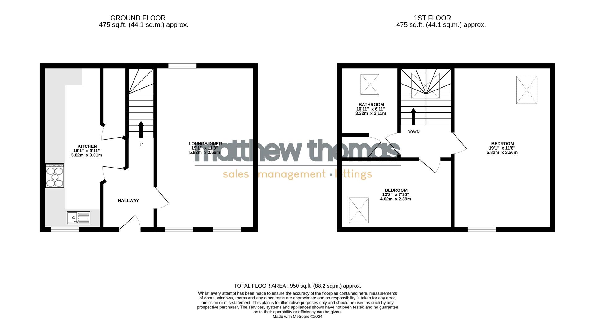 Church Street, Alfreton floorplan