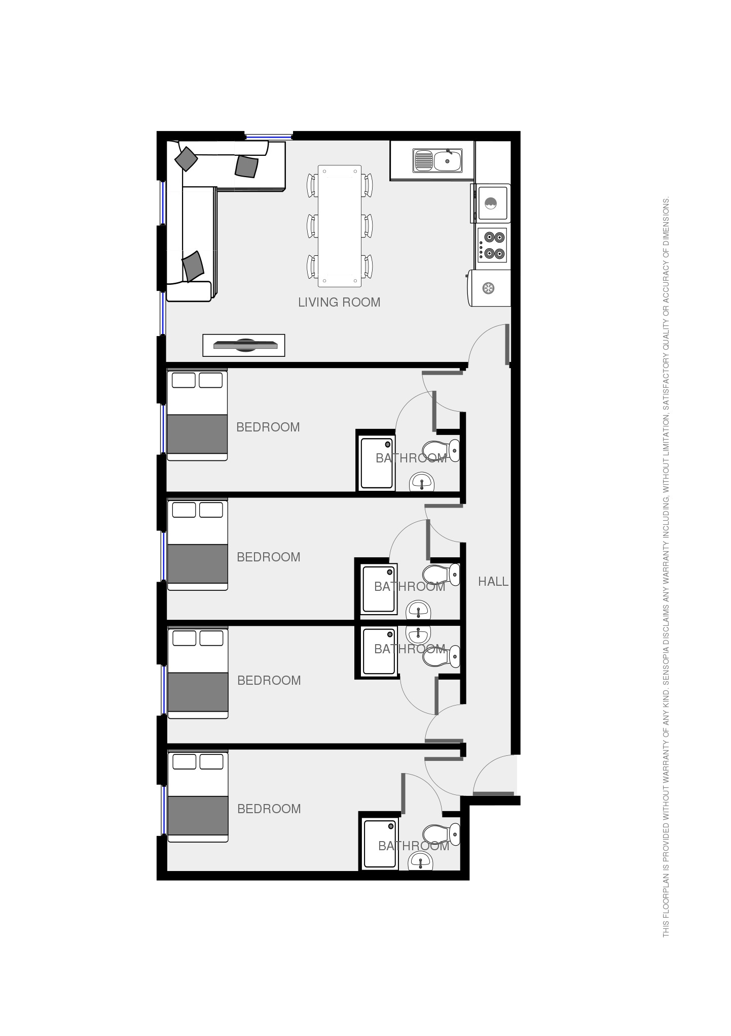 4 Bedrooms Flat to rent in Crwys Road, Cathays, Cardiff CF24