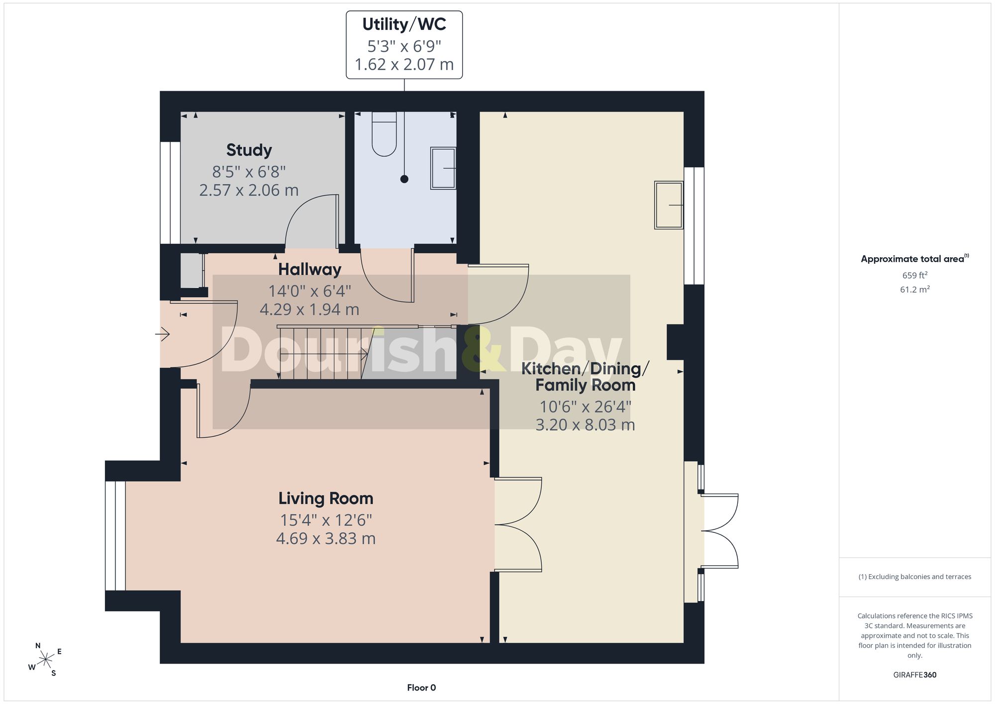 14 Hurst Grove, Stafford floorplan
